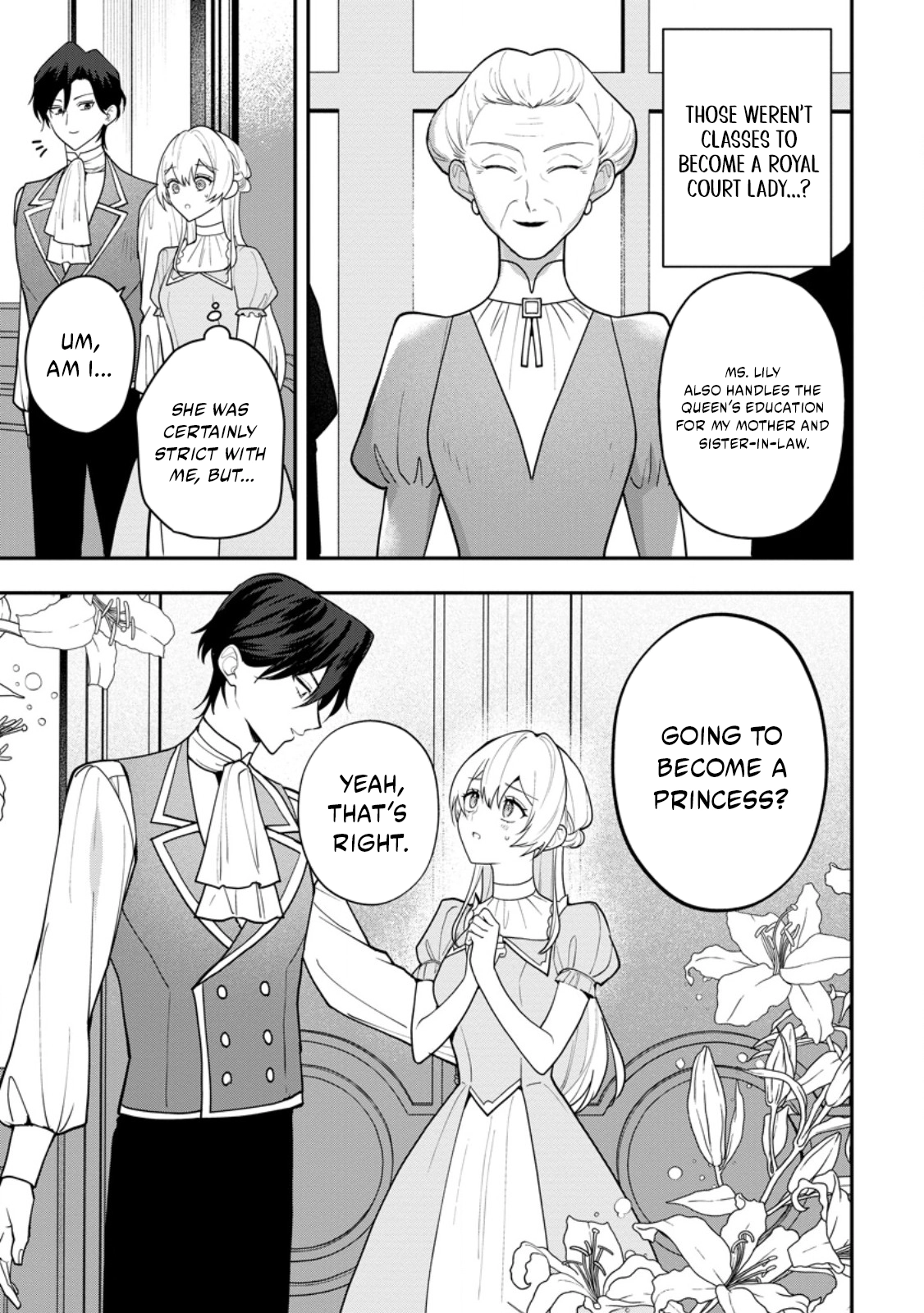 An Unremarkable Blessed Lady Chosen by the Lone Prince — Her True Power Awakens Chapter 5.1 page 6