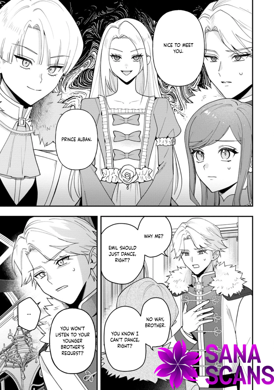 An Unremarkable Blessed Lady Chosen by the Lone Prince — Her True Power Awakens Chapter 7 page 1