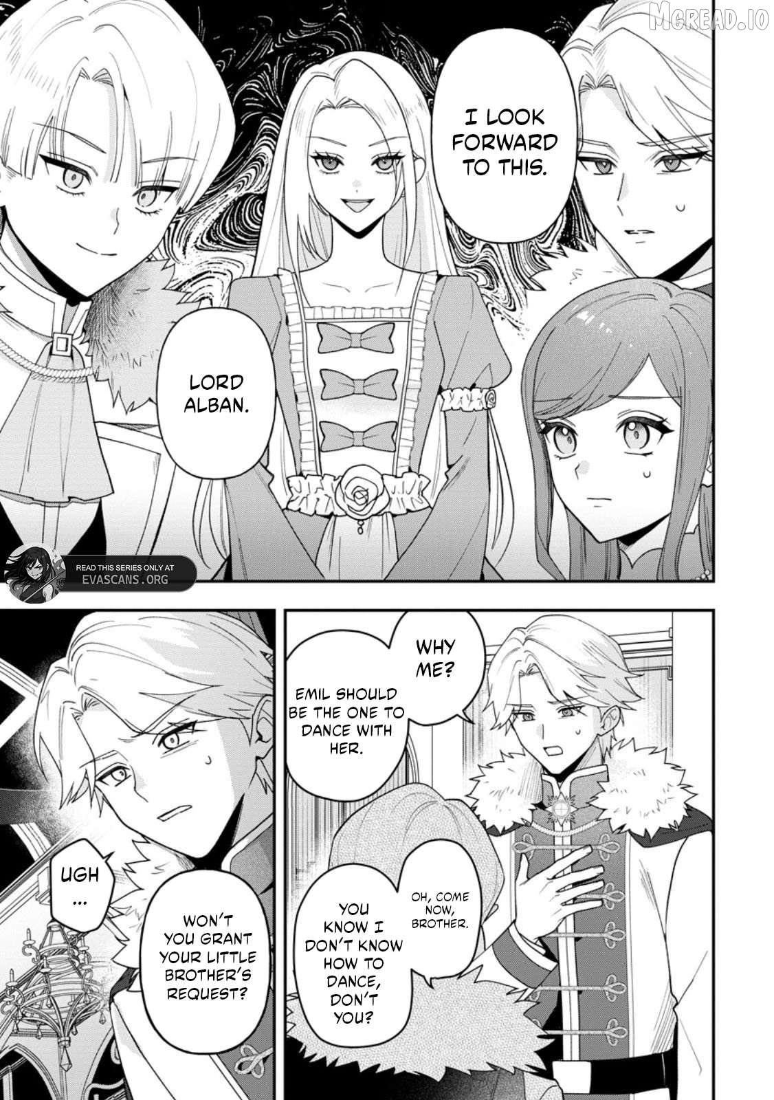An Unremarkable Blessed Lady Chosen by the Lone Prince — Her True Power Awakens Chapter 7.1 page 2