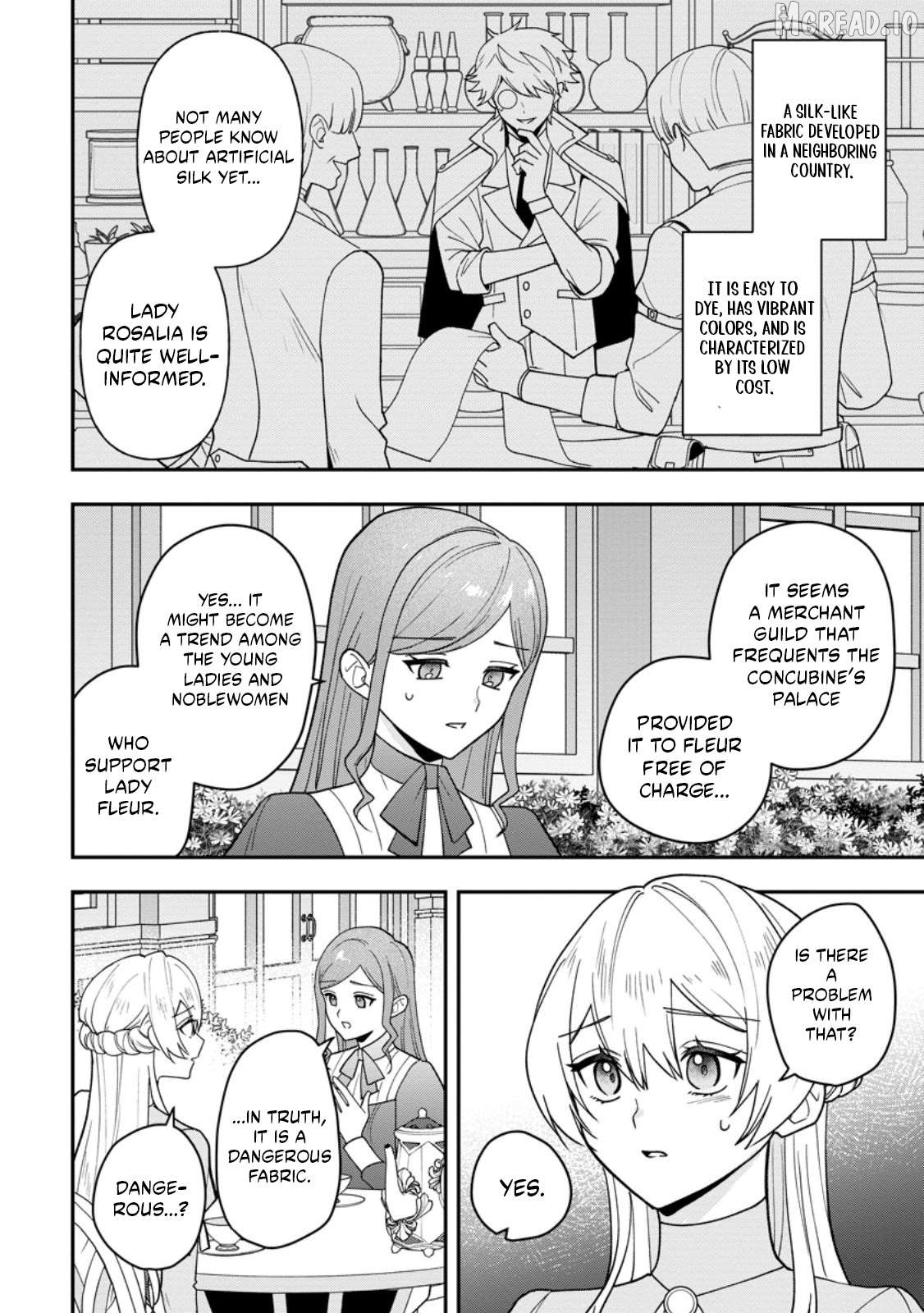 An Unremarkable Blessed Lady Chosen by the Lone Prince — Her True Power Awakens Chapter 7.3 page 4