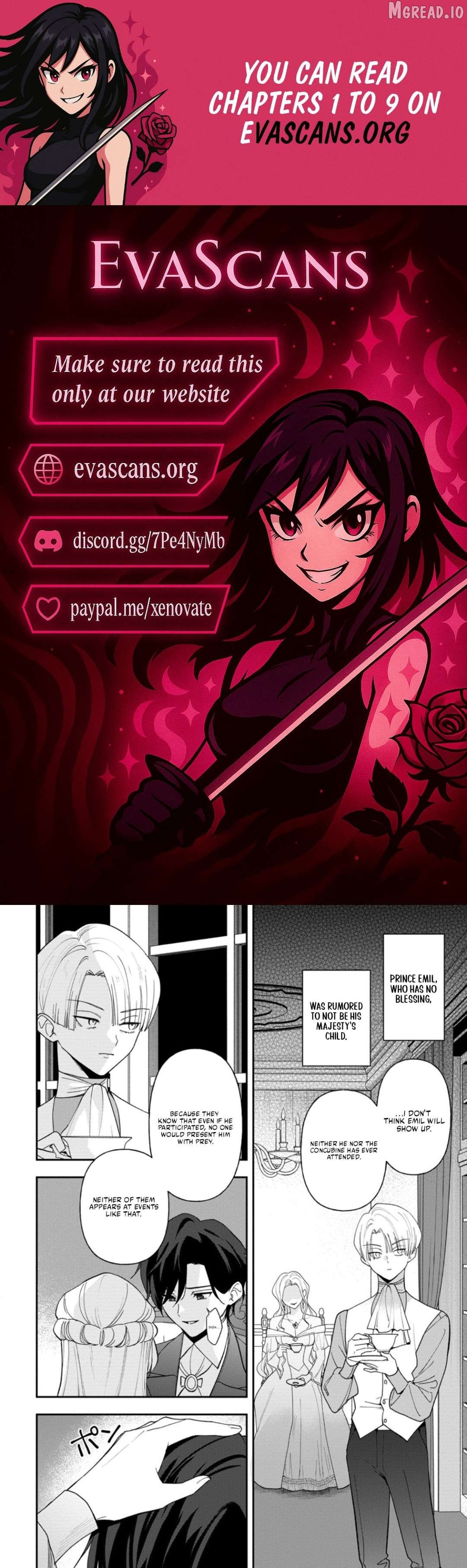 An Unremarkable Blessed Lady Chosen by the Lone Prince — Her True Power Awakens Chapter 8.3 page 1