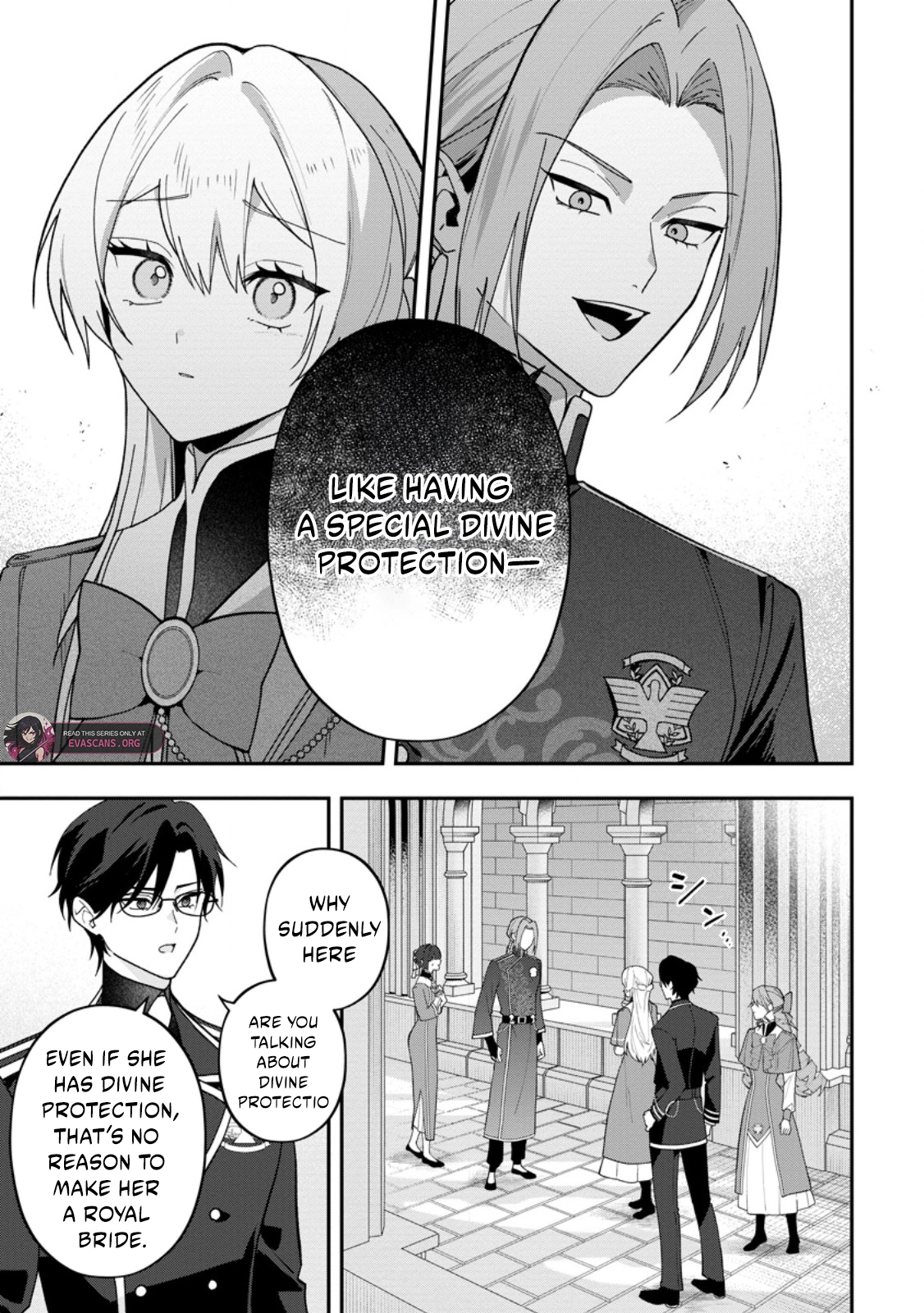An Unremarkable Blessed Lady Chosen by the Lone Prince — Her True Power Awakens Chapter 12.2 page 3
