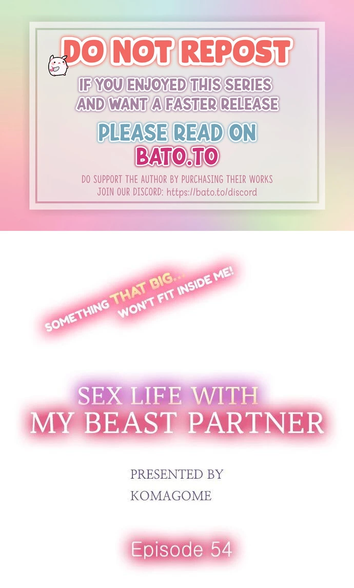 Sex Life With My Beast Partner Chapter 54 page 1