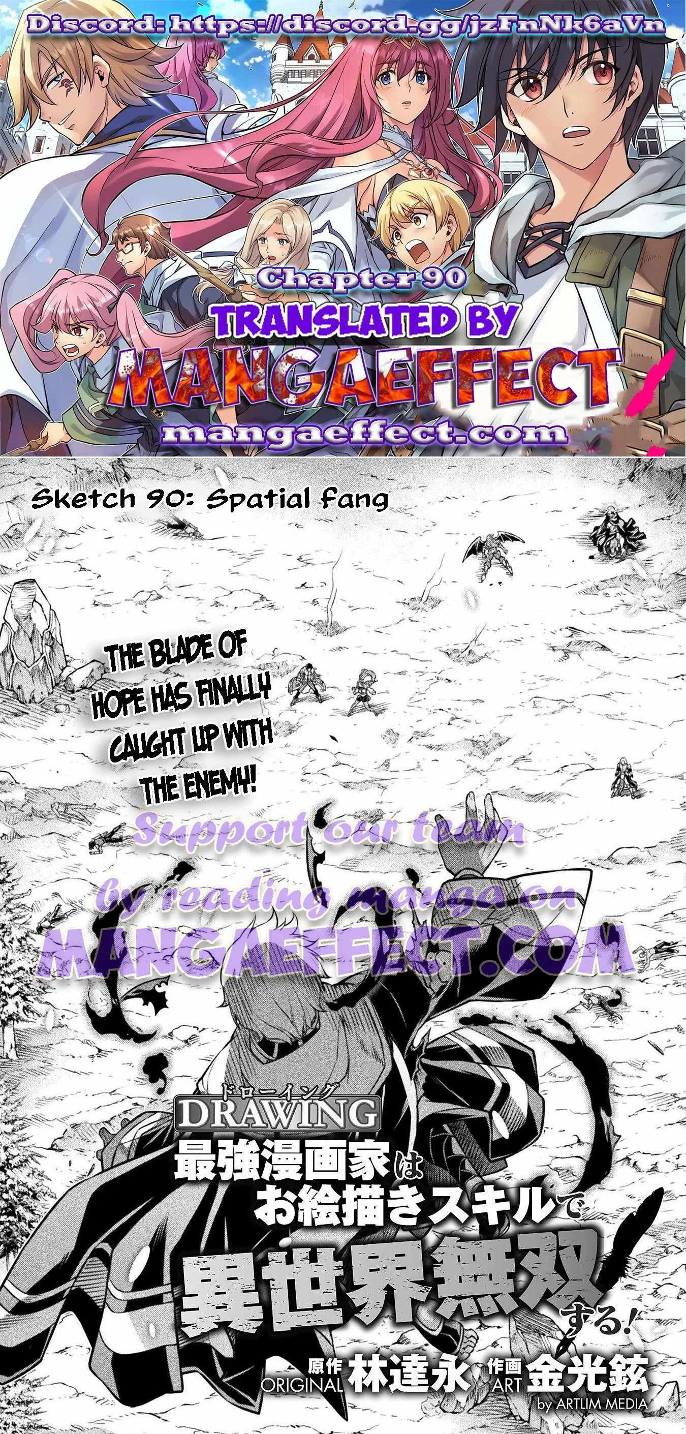 Drawing: Saikyou Mangaka wa Oekaki Skill de Isekai Musou Suru Chapter 90 page 1
