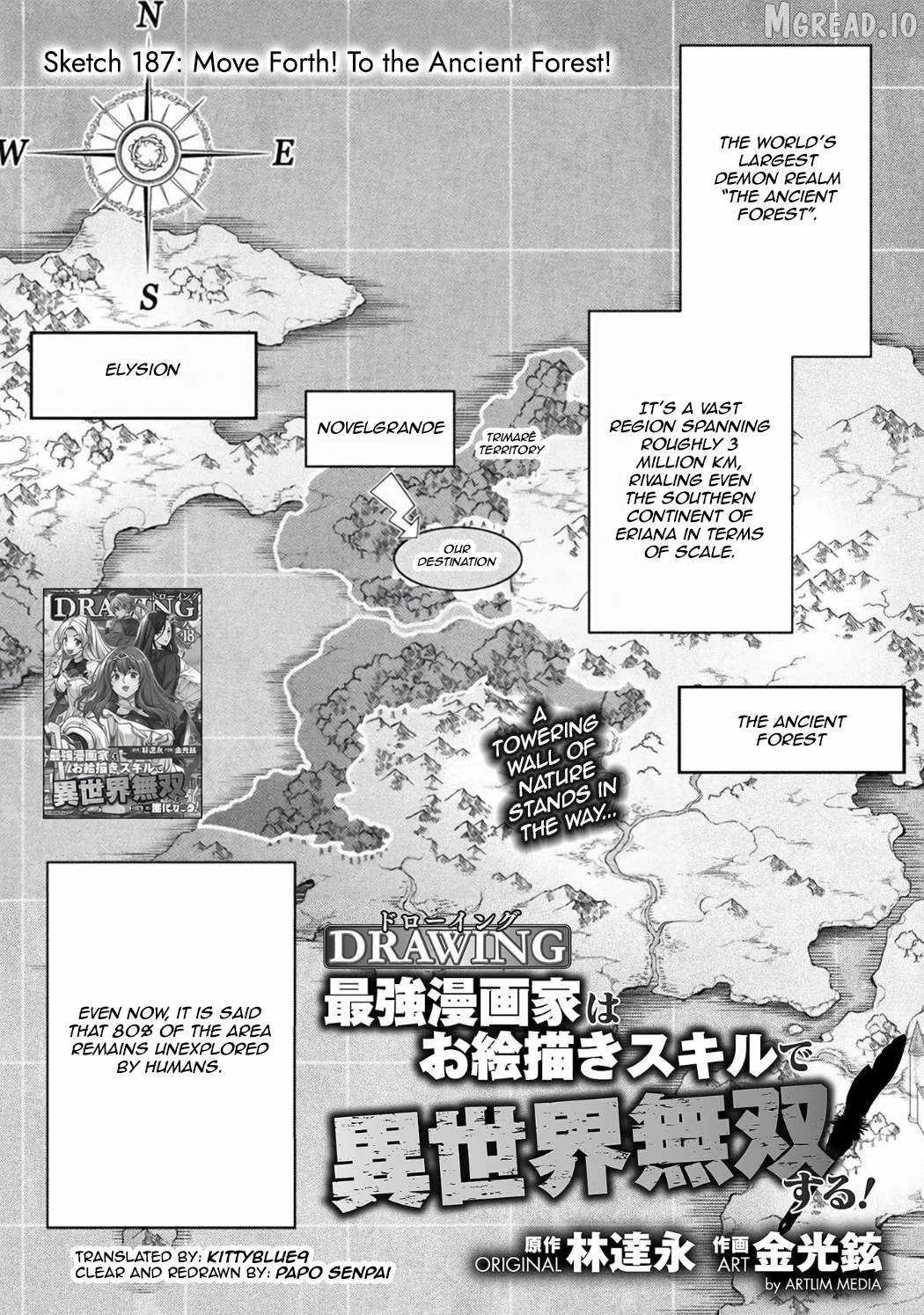 Drawing: Saikyou Mangaka wa Oekaki Skill de Isekai Musou Suru Chapter 187 page 1