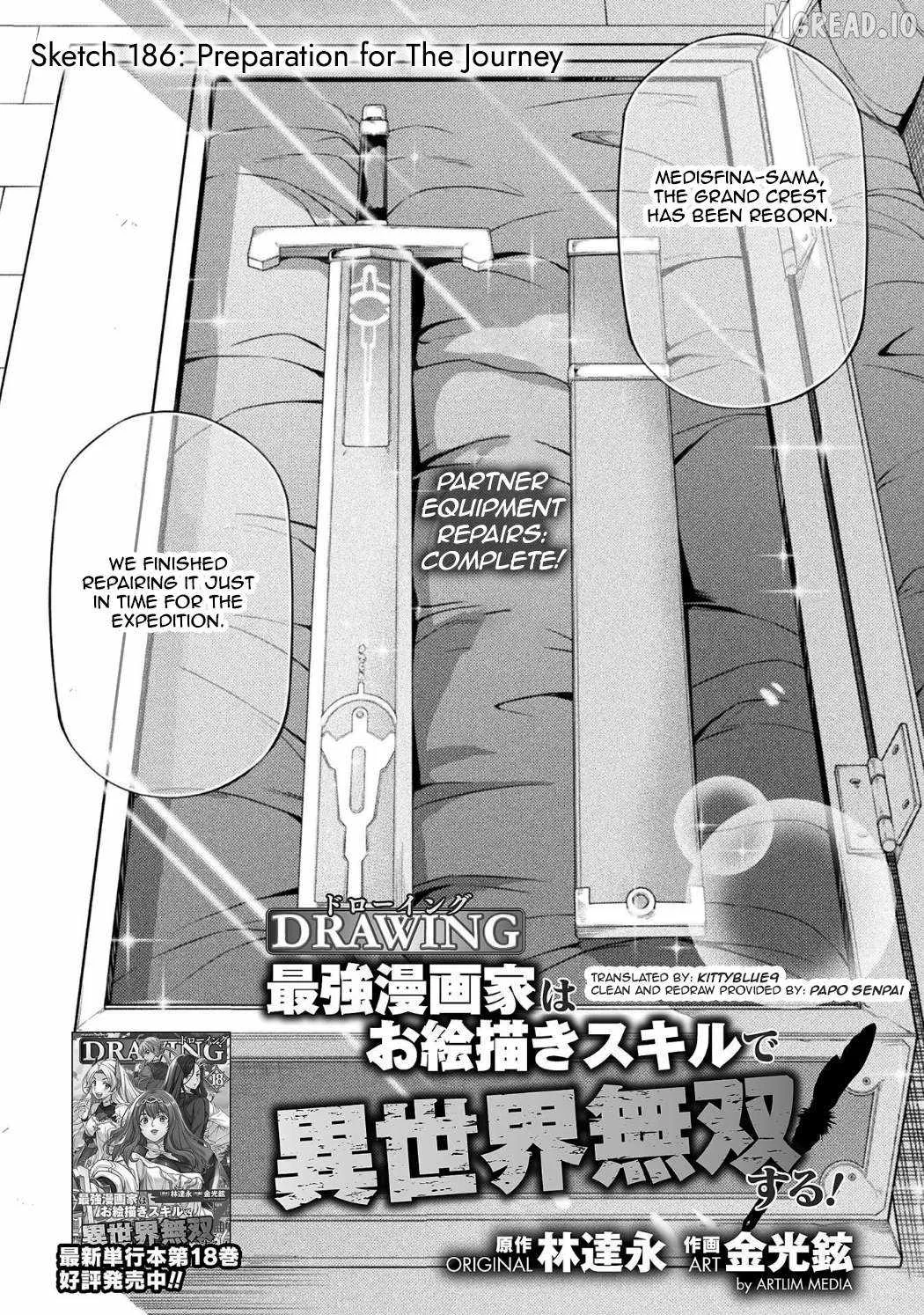 Drawing: Saikyou Mangaka wa Oekaki Skill de Isekai Musou Suru Chapter 186 page 1