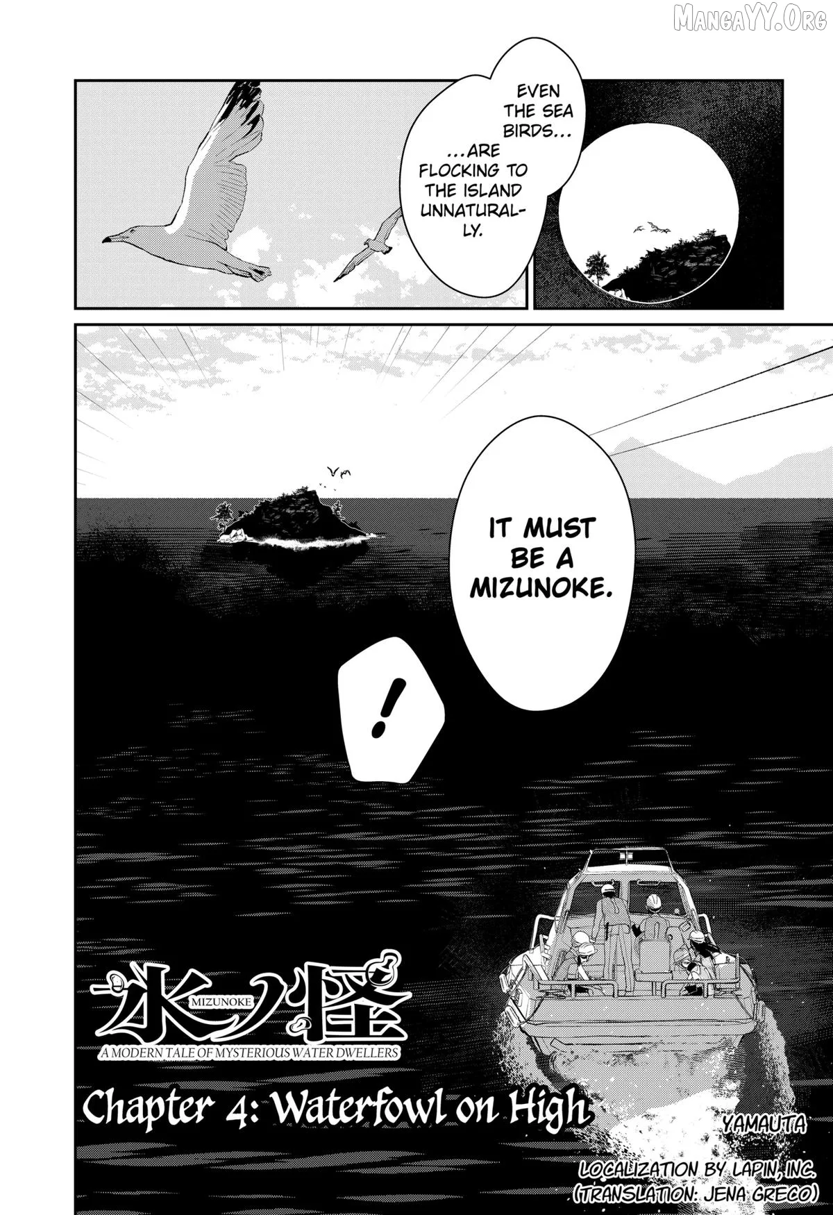 Mizunoke: A Modern Tale of Mysterious Water Dwellers Chapter 4 page 3