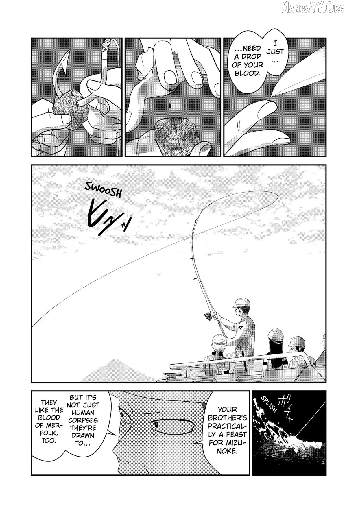 Mizunoke: A Modern Tale of Mysterious Water Dwellers Chapter 4 page 13