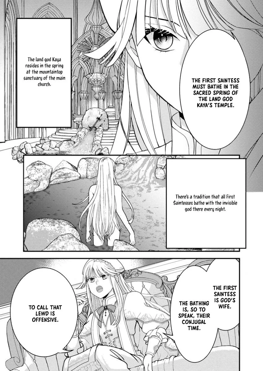 The Fake Saint Becomes a Little Girl and Enjoys an Exile Life with an Overly Affectionate God. Chapter 1 page 12