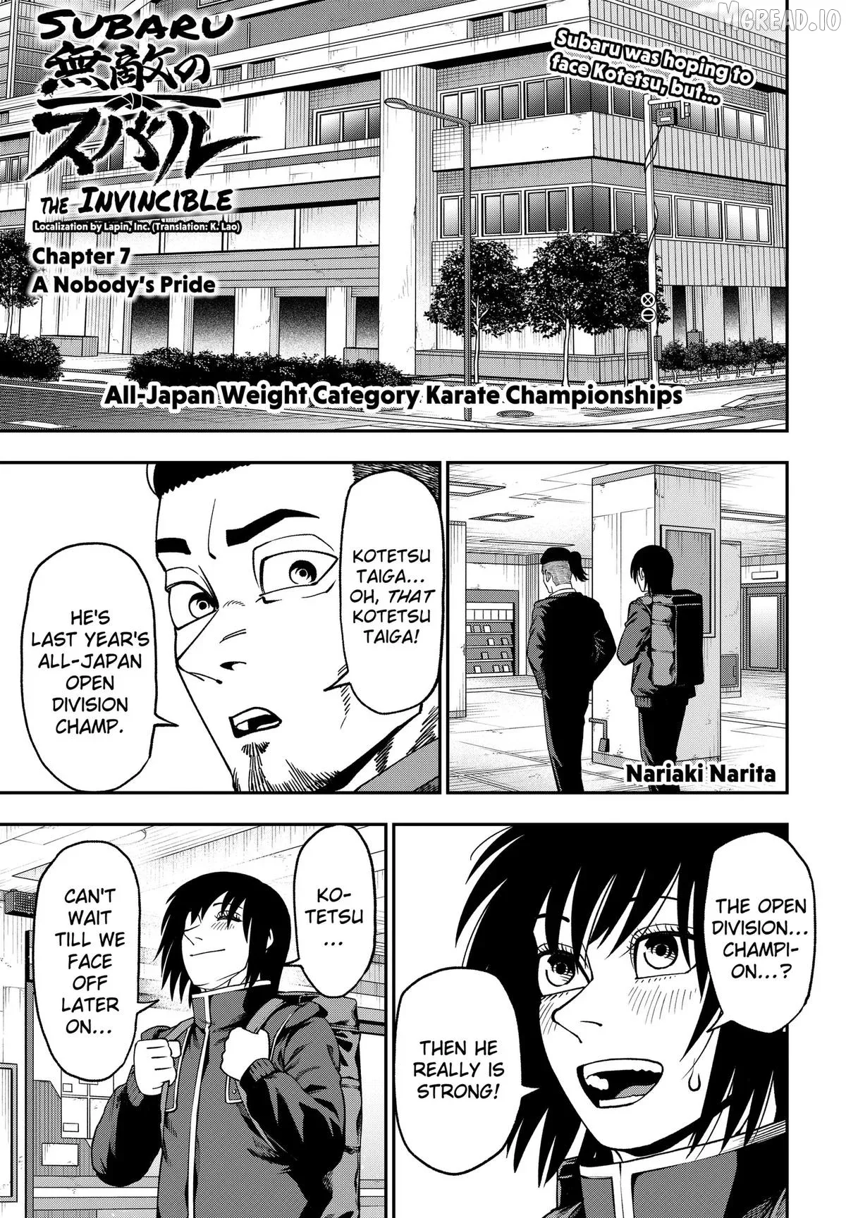 Subaru the Invincible Chapter 7 page 1