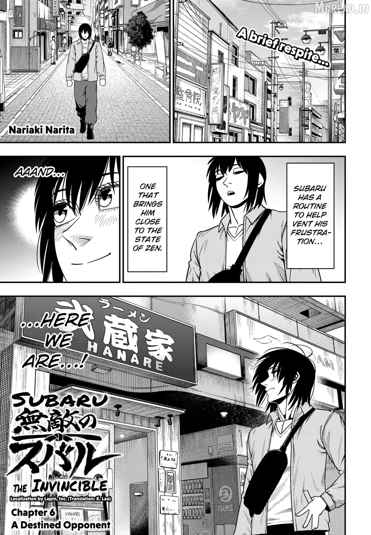 Subaru the Invincible Chapter 6 page 1