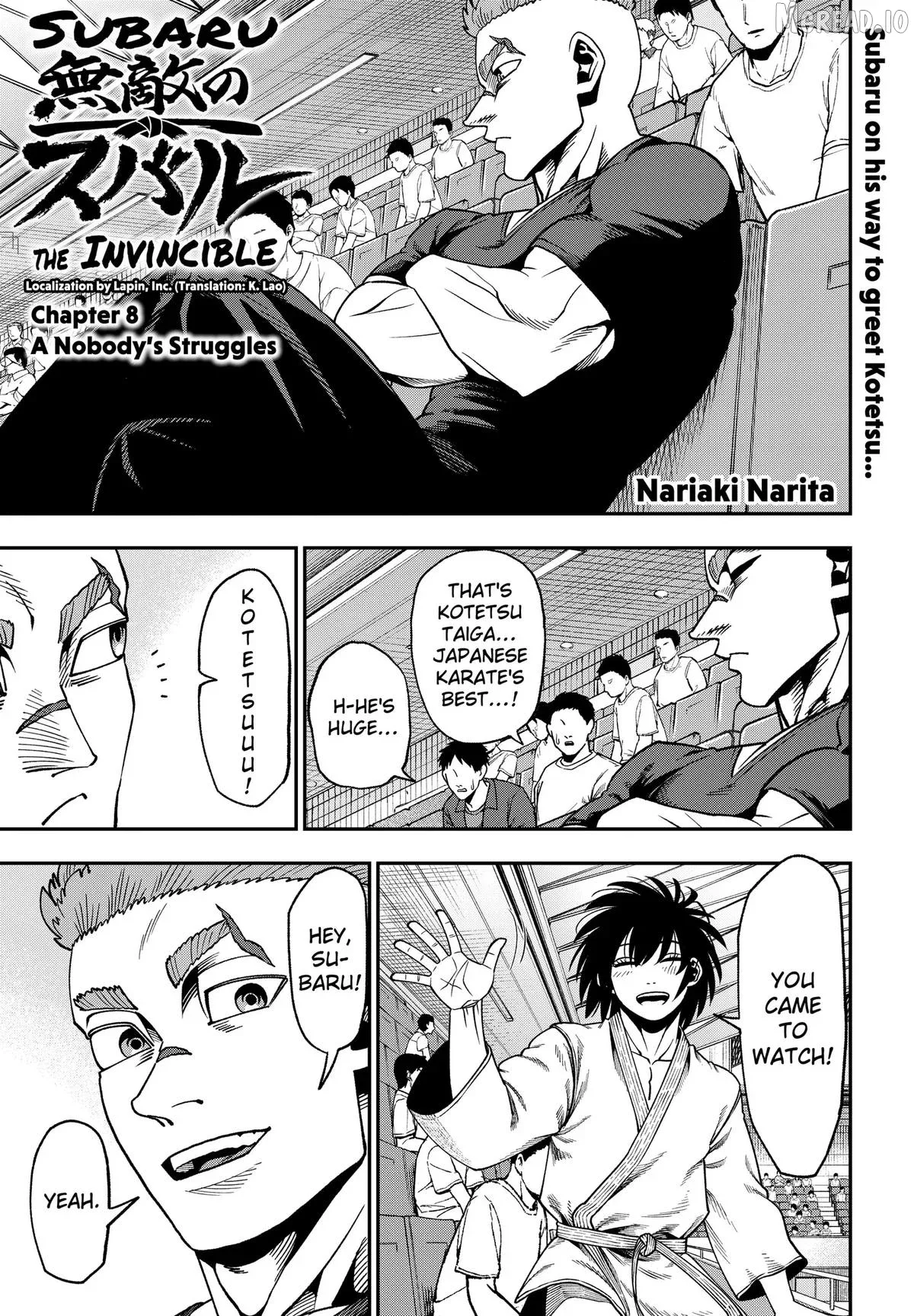Subaru the Invincible Chapter 8 page 1