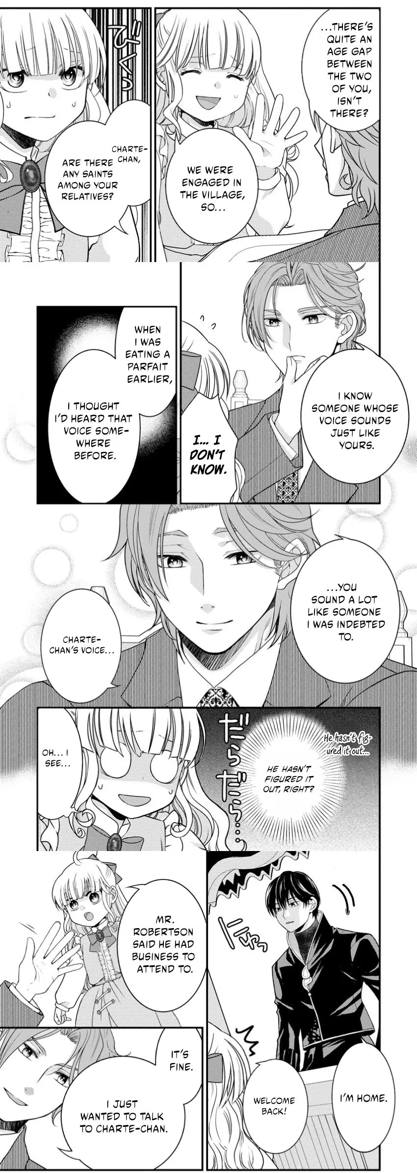 The Fake Saint Becomes a Little Girl and Enjoys an Exile Life with an Overly Affectionate God. Chapter 5.1 page 3