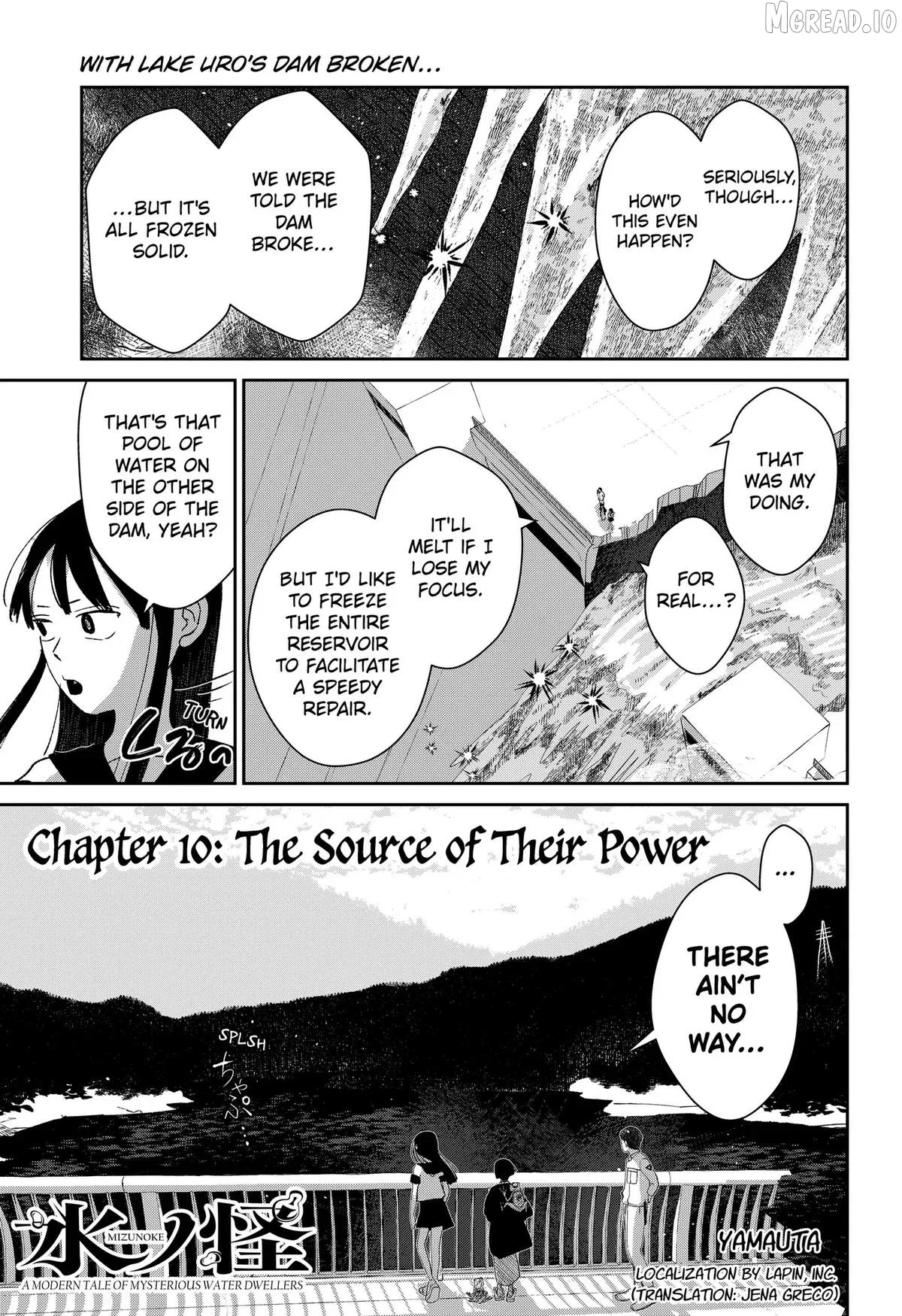 Mizunoke: A Modern Tale of Mysterious Water Dwellers Chapter 10 page 1