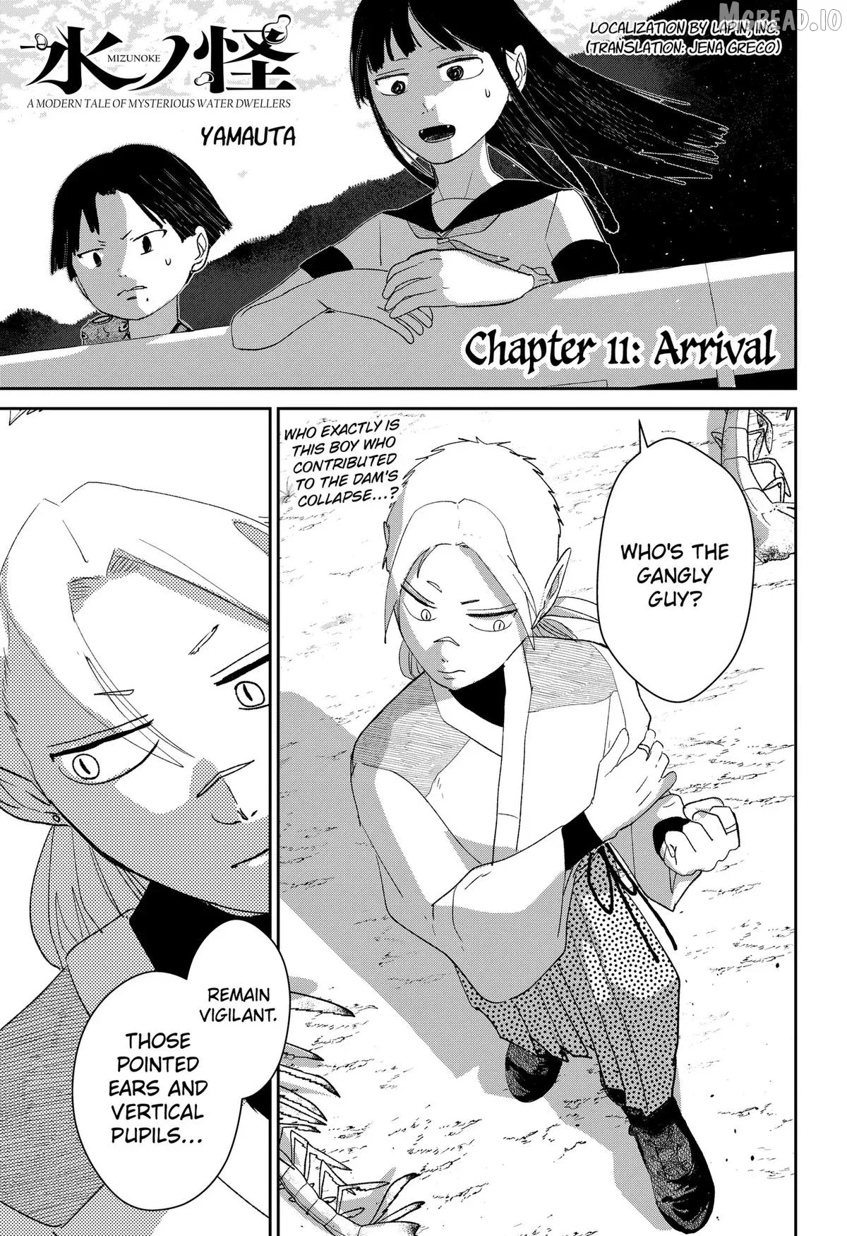 Mizunoke: A Modern Tale of Mysterious Water Dwellers Chapter 11 page 1