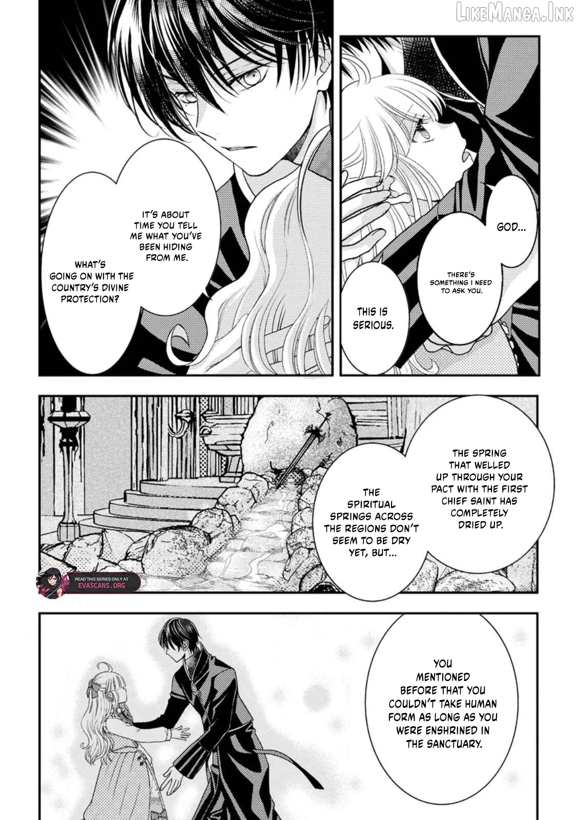 The Fake Saint Becomes a Little Girl and Enjoys an Exile Life with an Overly Affectionate God. Chapter 6.2 page 4