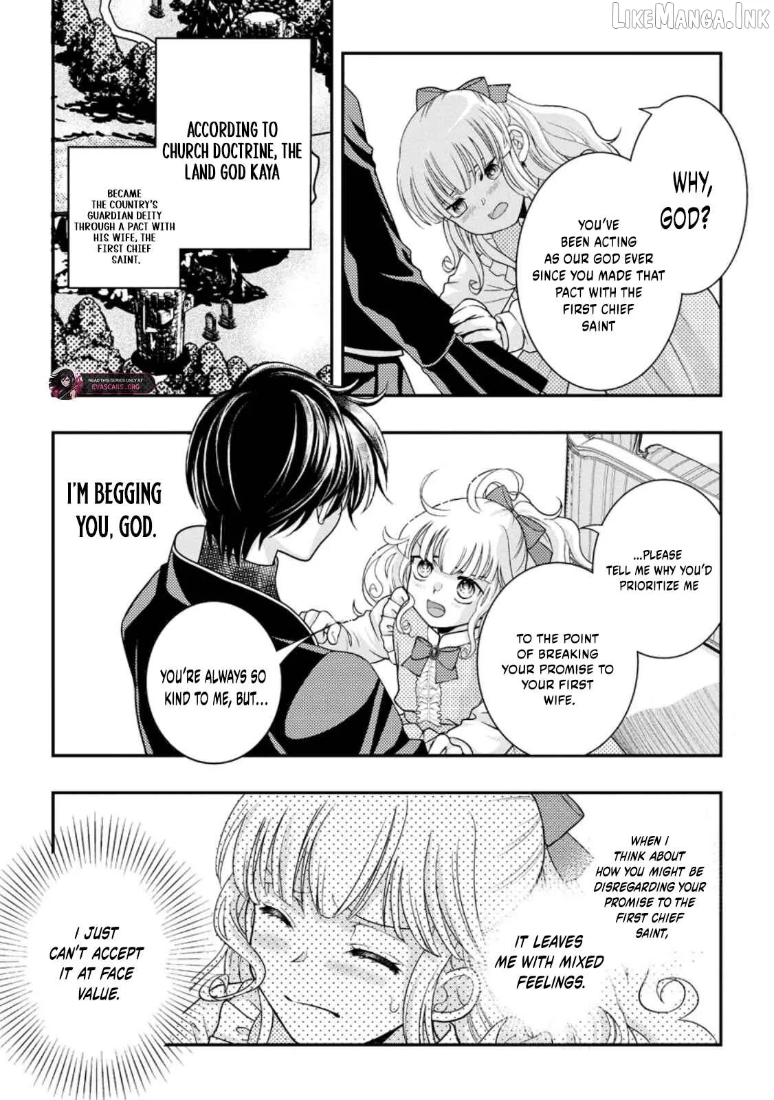 The Fake Saint Becomes a Little Girl and Enjoys an Exile Life with an Overly Affectionate God. Chapter 6.2 page 6