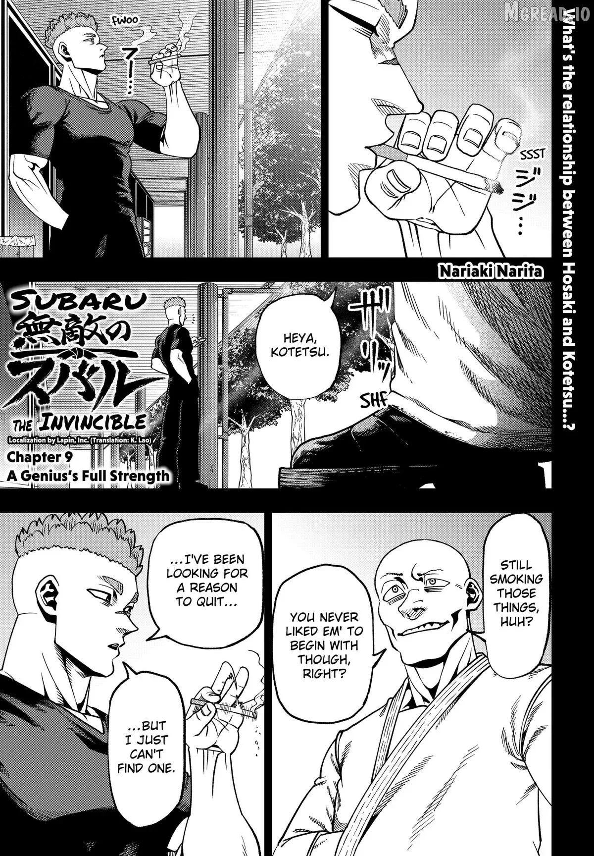 Subaru the Invincible Chapter 9 page 1