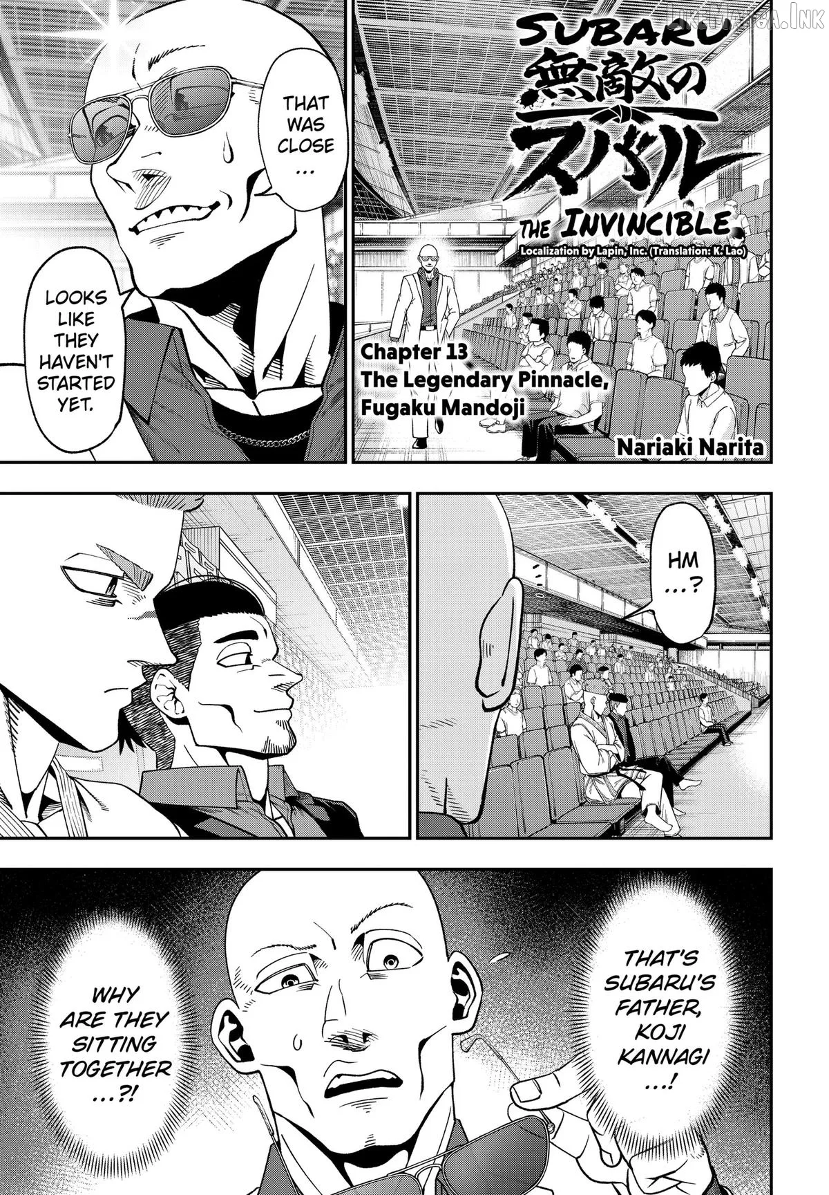 Subaru the Invincible Chapter 13 page 1