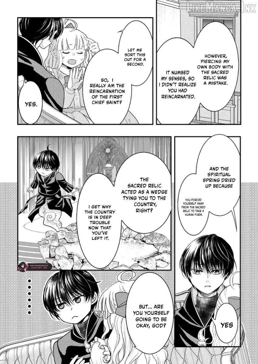 The Fake Saint Becomes a Little Girl and Enjoys an Exile Life with an Overly Affectionate God. Chapter 6.3 page 6