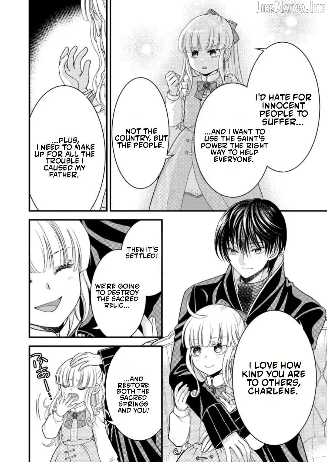 The Fake Saint Becomes a Little Girl and Enjoys an Exile Life with an Overly Affectionate God. Chapter 7.1 page 6