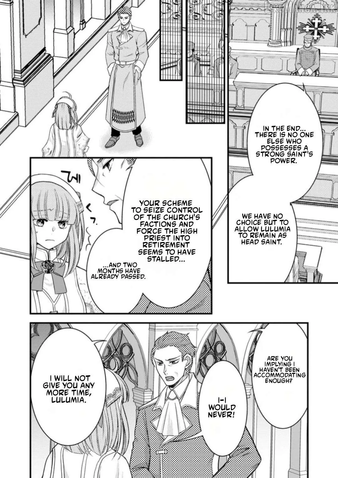 The Fake Saint Becomes a Little Girl and Enjoys an Exile Life with an Overly Affectionate God. Chapter 7.1 page 12