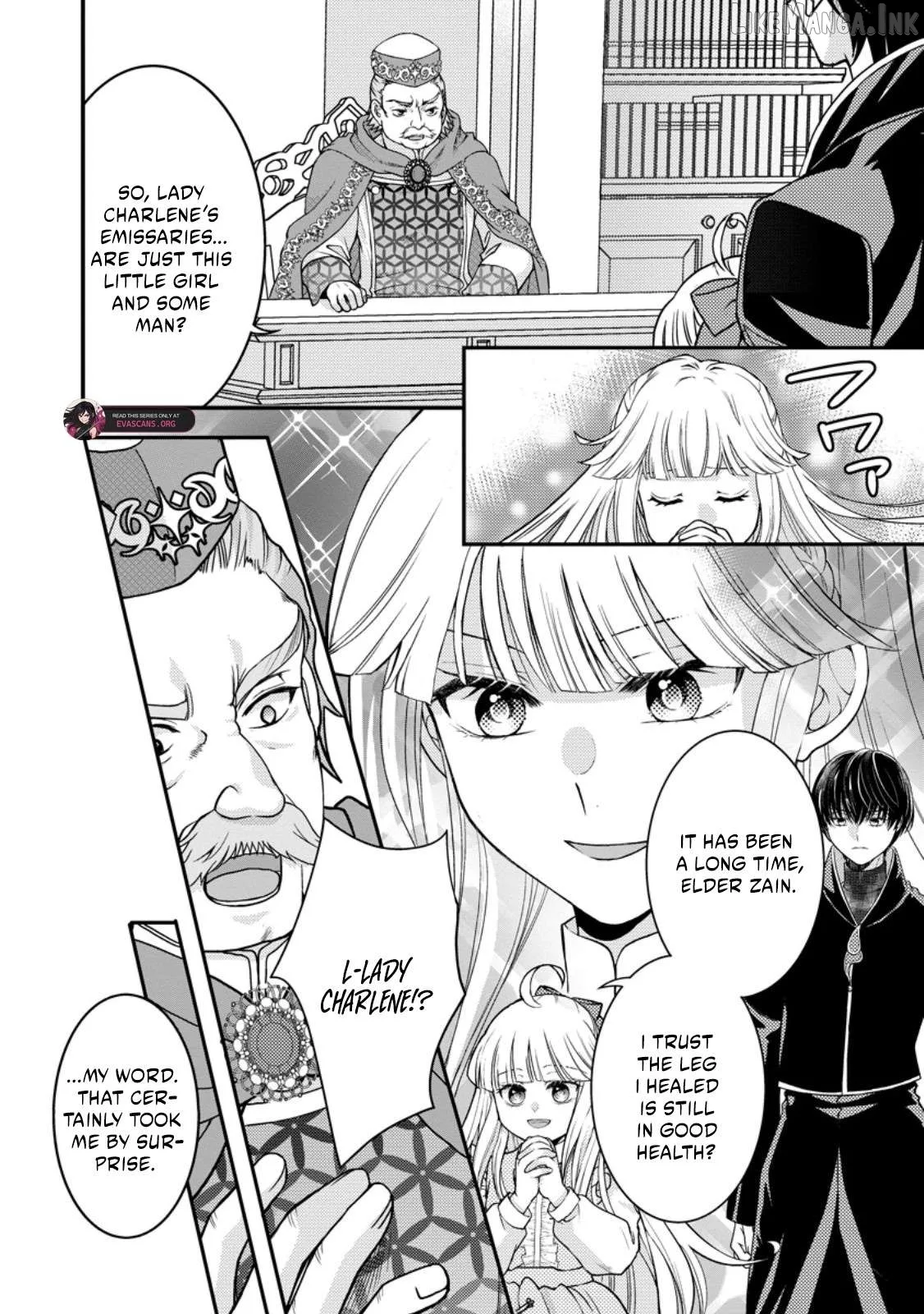The Fake Saint Becomes a Little Girl and Enjoys an Exile Life with an Overly Affectionate God. Chapter 8.1 page 6