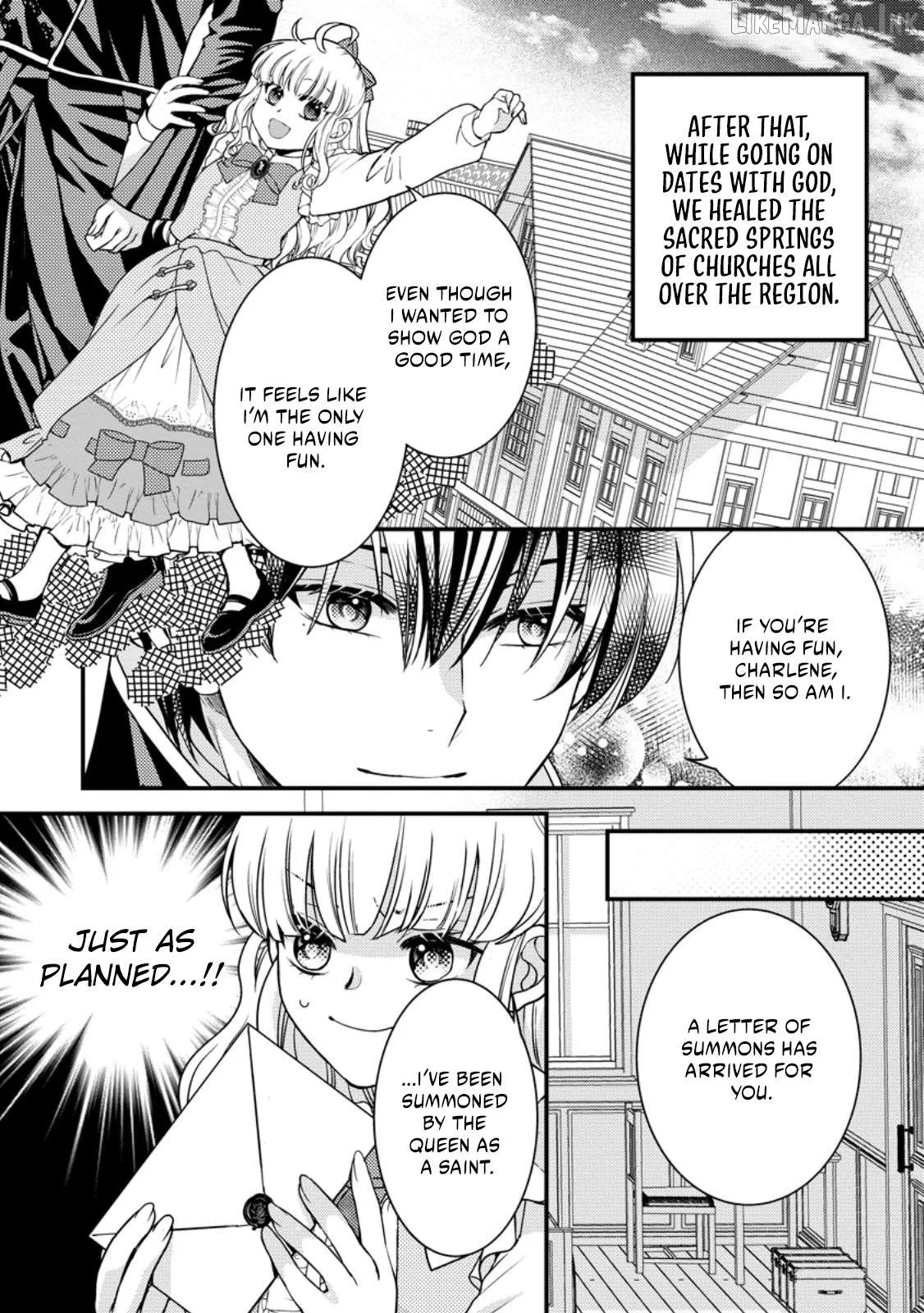 The Fake Saint Becomes a Little Girl and Enjoys an Exile Life with an Overly Affectionate God. Chapter 8.1 page 12