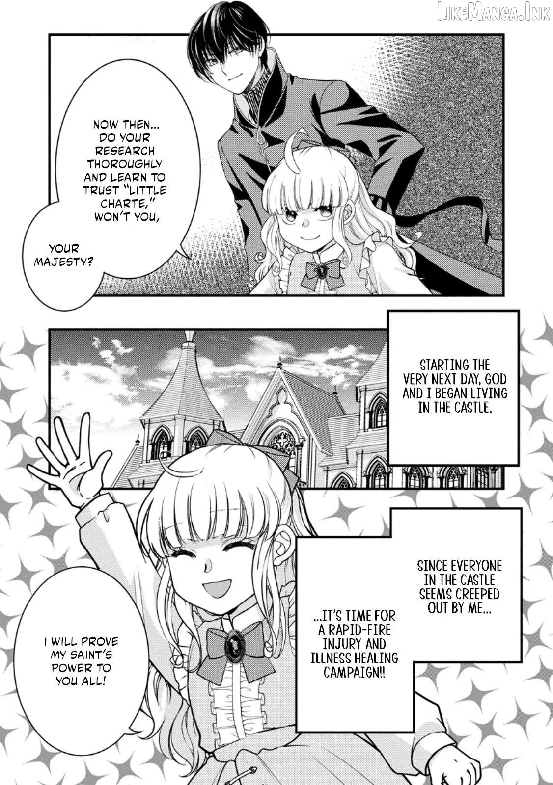 The Fake Saint Becomes a Little Girl and Enjoys an Exile Life with an Overly Affectionate God. Chapter 8.2 page 7