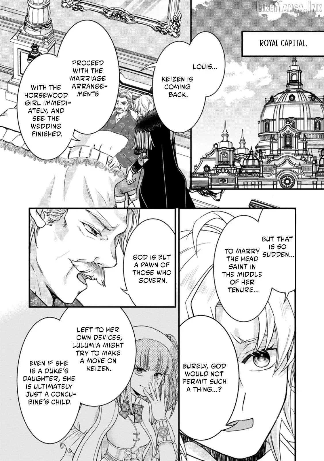 The Fake Saint Becomes a Little Girl and Enjoys an Exile Life with an Overly Affectionate God. Chapter 8.3 page 8