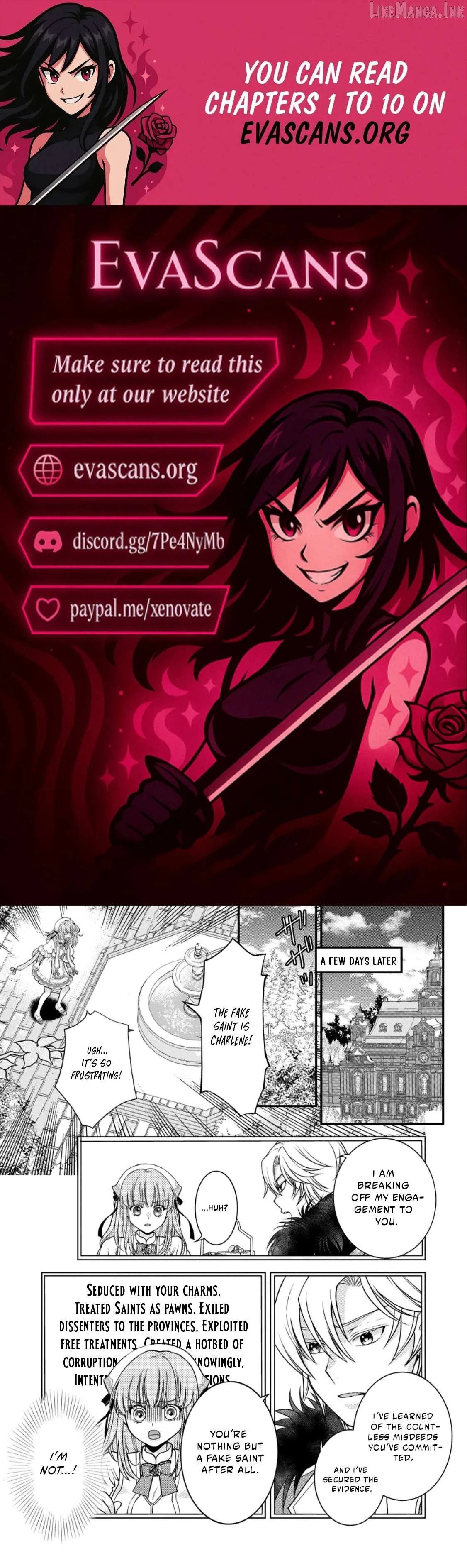 The Fake Saint Becomes a Little Girl and Enjoys an Exile Life with an Overly Affectionate God. Chapter 9.1 page 1