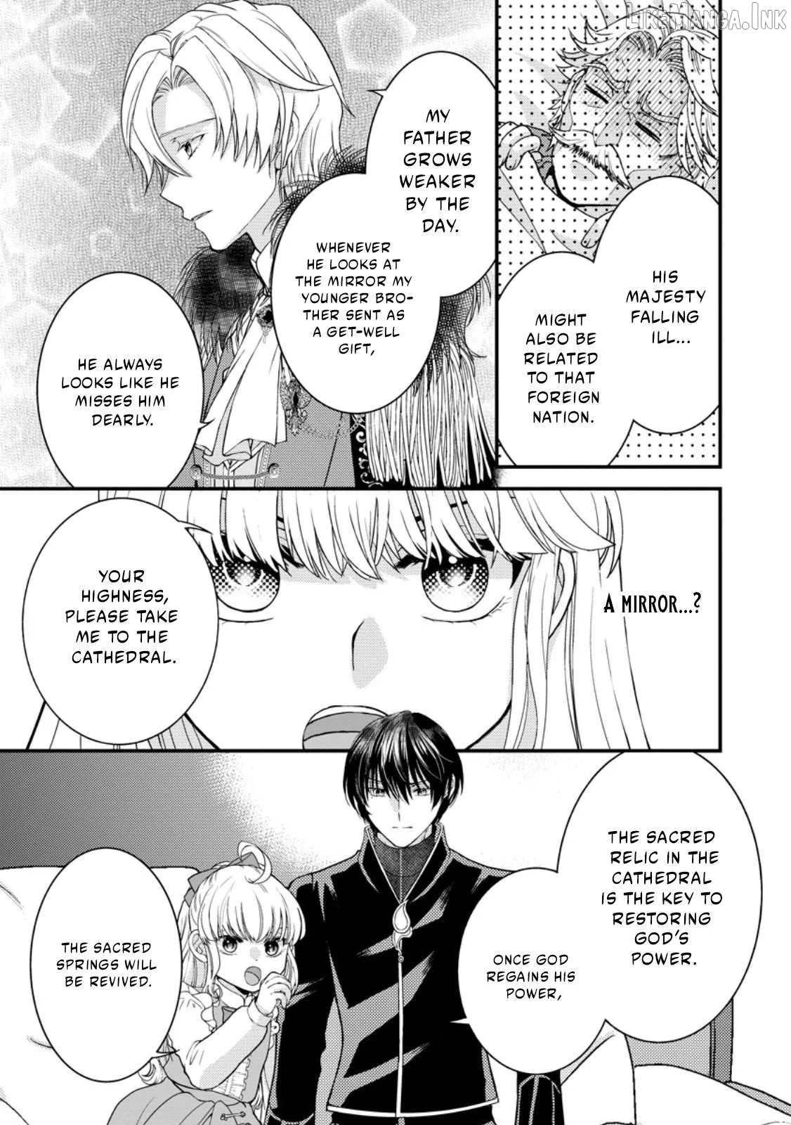 The Fake Saint Becomes a Little Girl and Enjoys an Exile Life with an Overly Affectionate God. Chapter 9.2 page 4