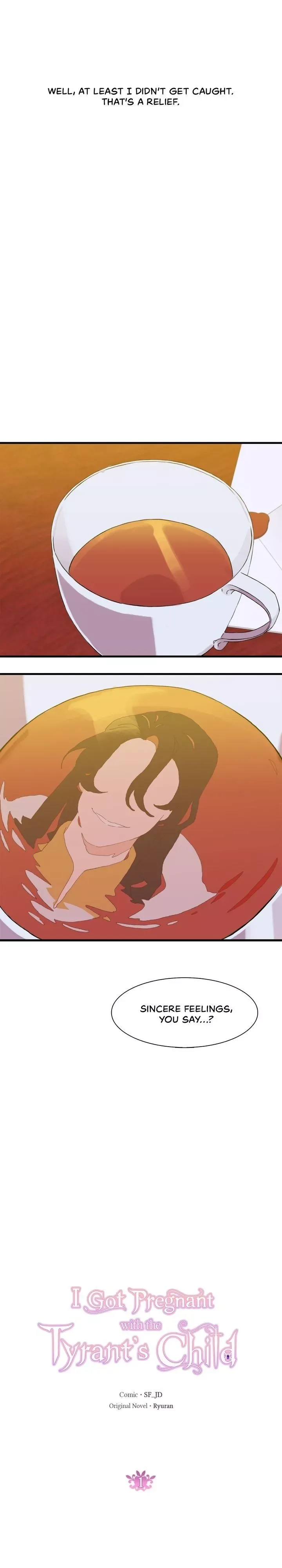 I Got Pregnant with the Tyrant's Child Chapter 1 page 38