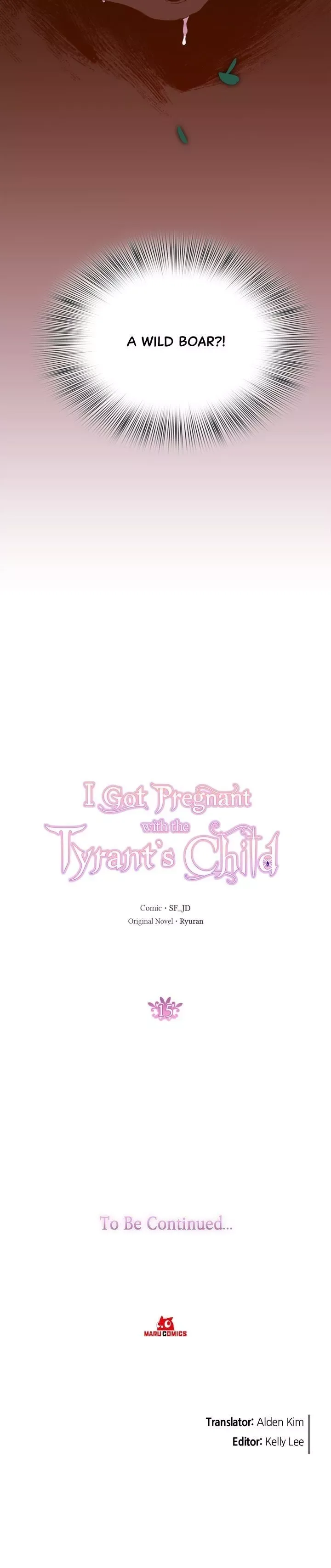 I Got Pregnant with the Tyrant's Child Chapter 15 page 27