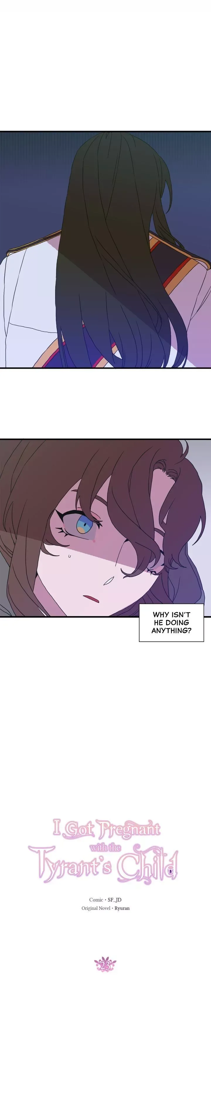 I Got Pregnant with the Tyrant's Child Chapter 23 page 25