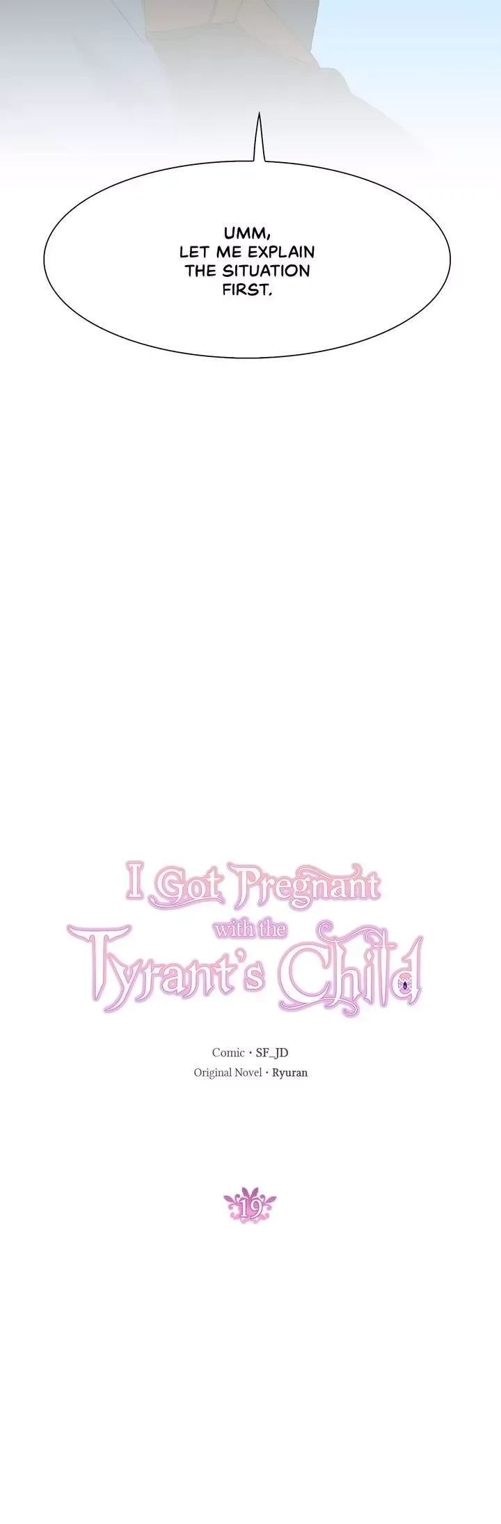 I Got Pregnant with the Tyrant's Child Chapter 19 page 27