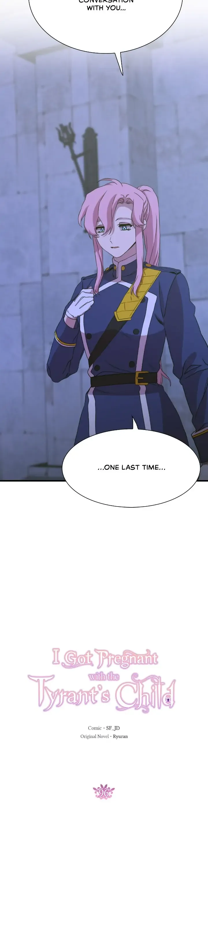 I Got Pregnant with the Tyrant's Child Chapter 96 page 23