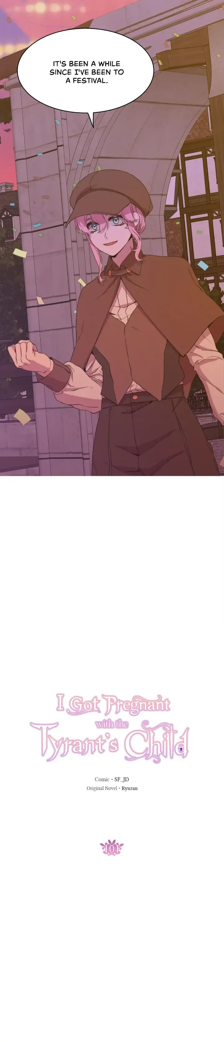 I Got Pregnant with the Tyrant's Child Chapter 101 page 23