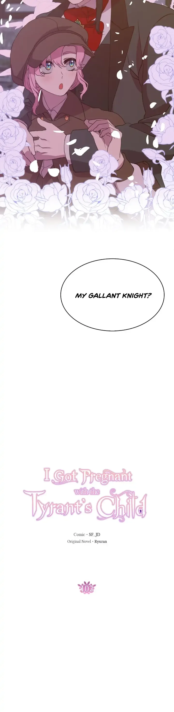 I Got Pregnant with the Tyrant's Child Chapter 102 page 23