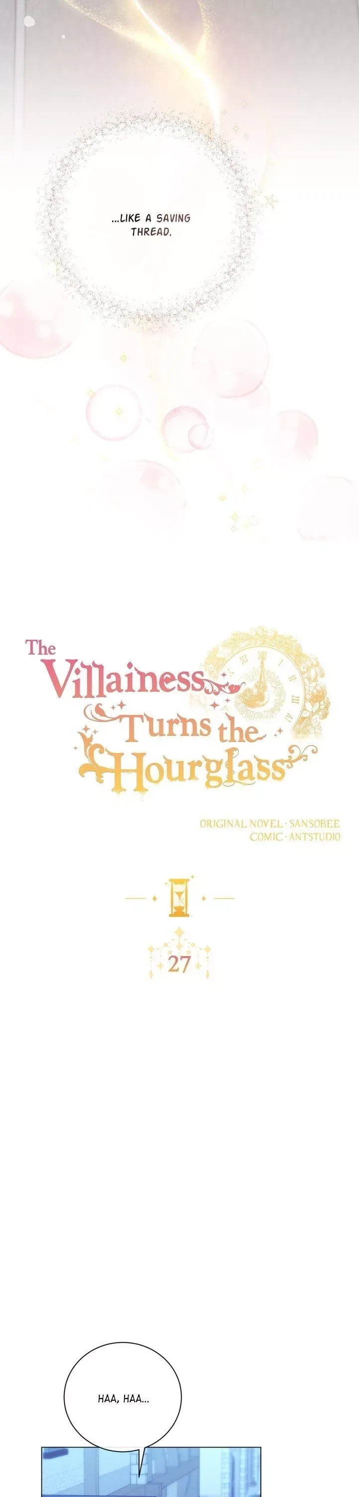 The Villainess Turns the Hourglass Chapter 27 page 5