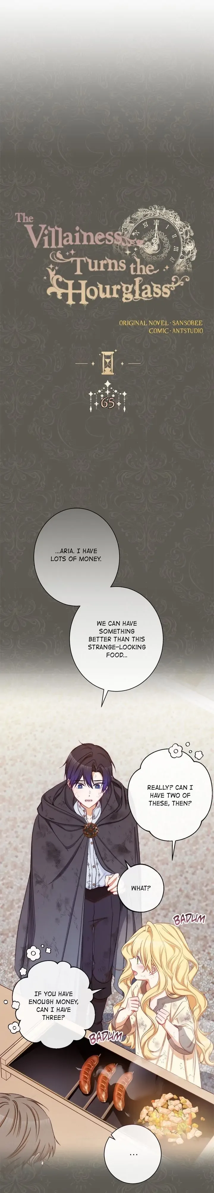 The Villainess Turns the Hourglass Chapter 65 page 1