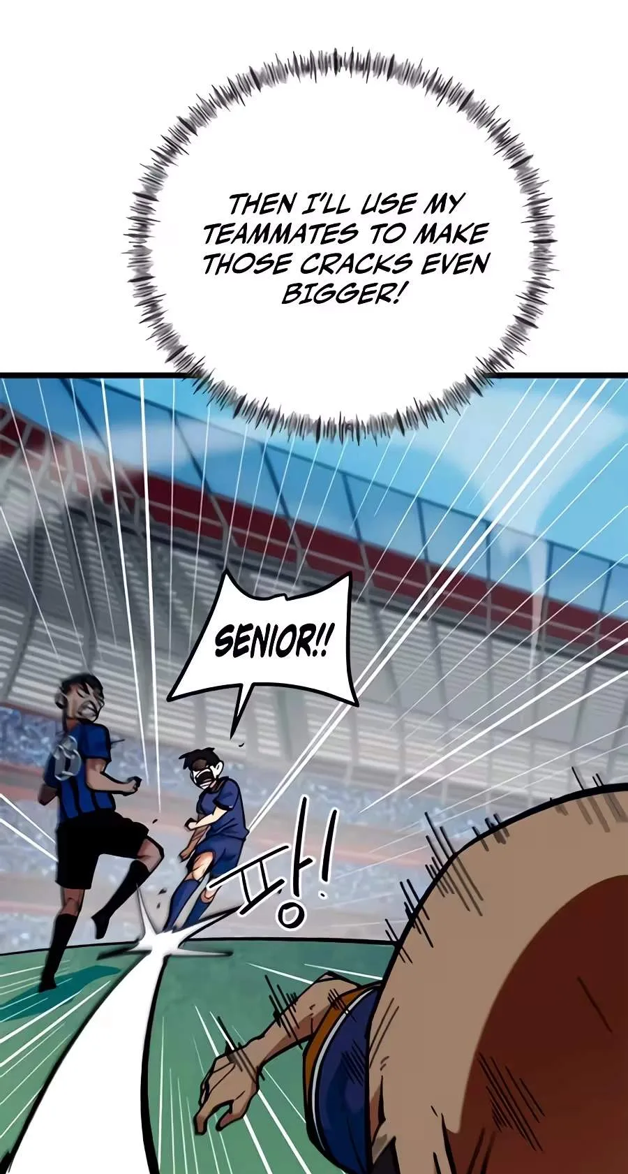 I'm Being Misunderstood as a Soccer Genius Chapter 92 page 95