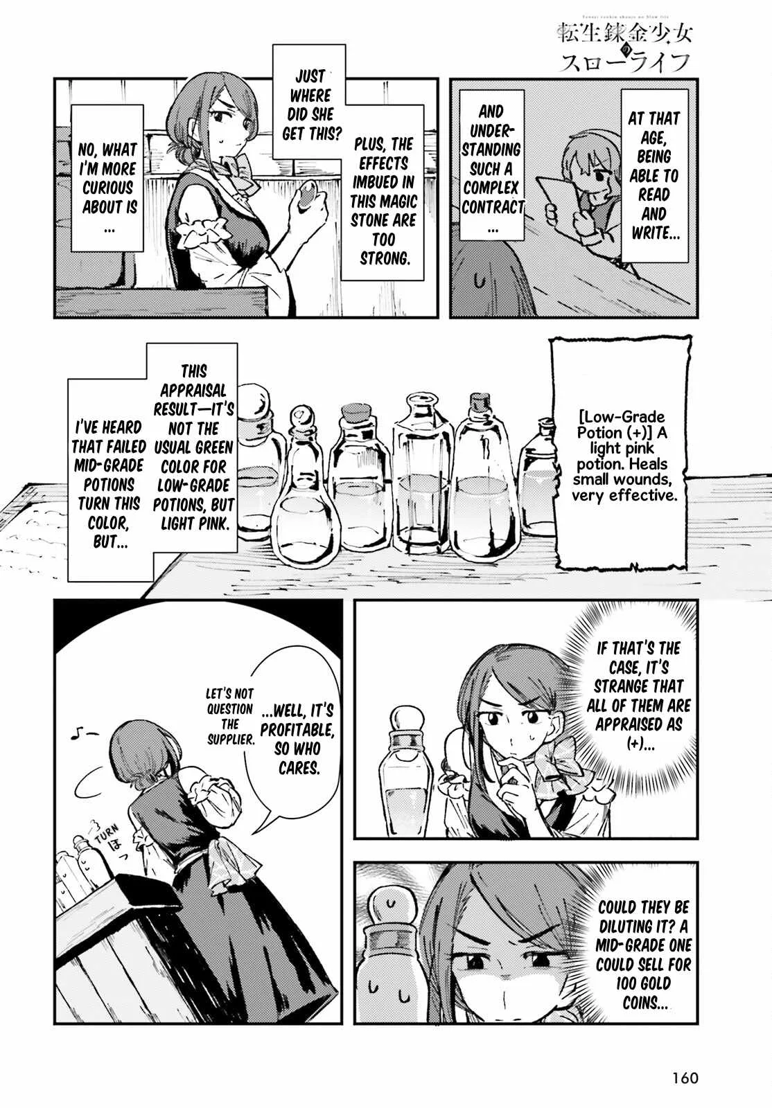 Reincarnated Alchemy Girl's Slow Life Chapter 1 page 21
