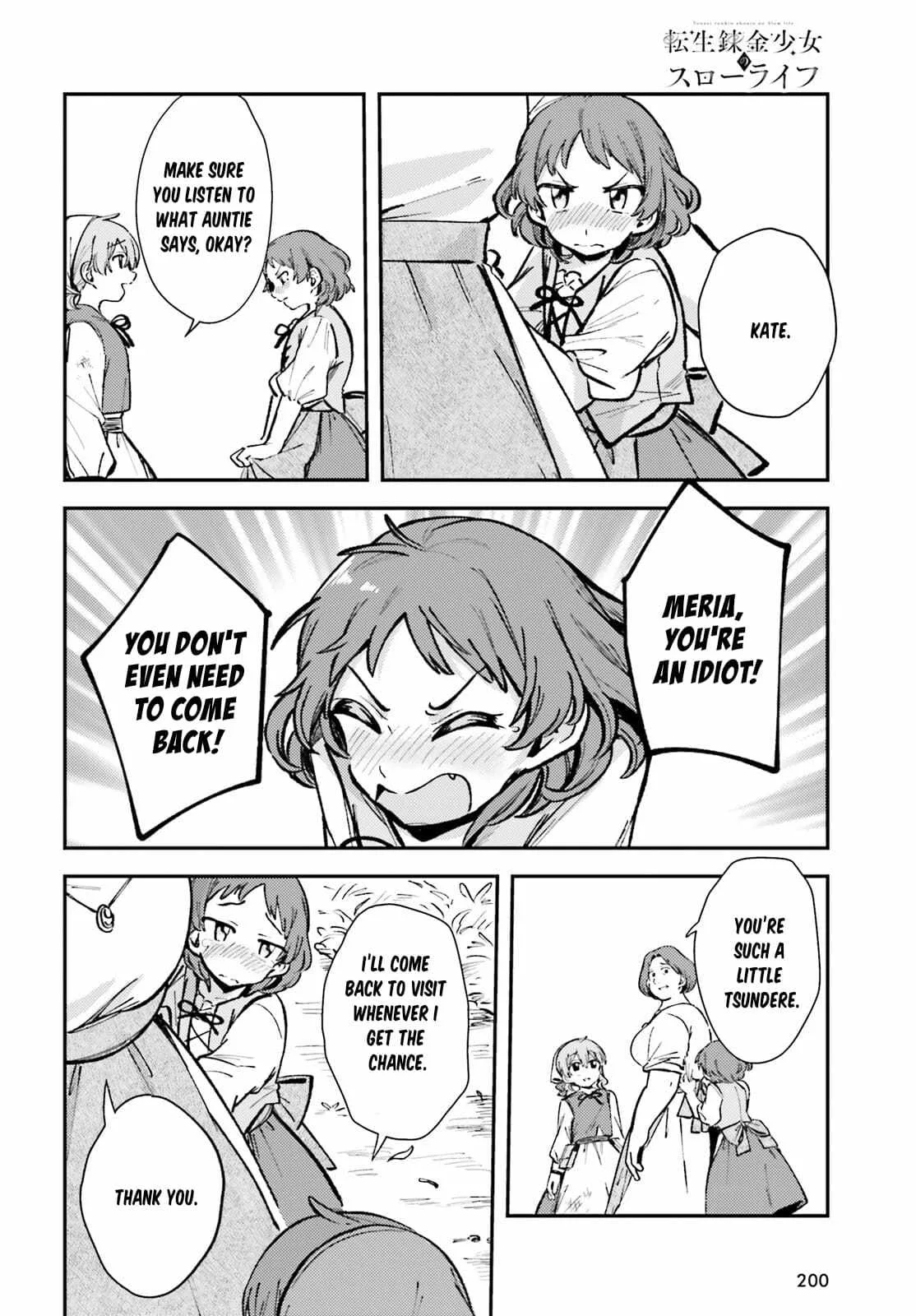 Reincarnated Alchemy Girl's Slow Life Chapter 2 page 10