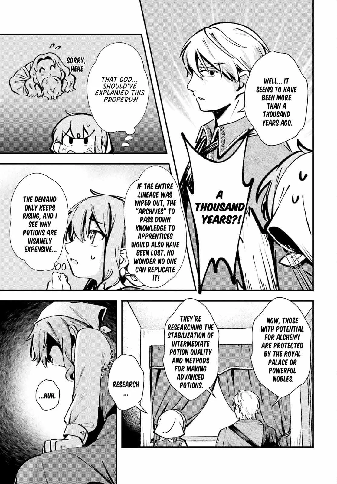 Reincarnated Alchemy Girl's Slow Life Chapter 4 page 3