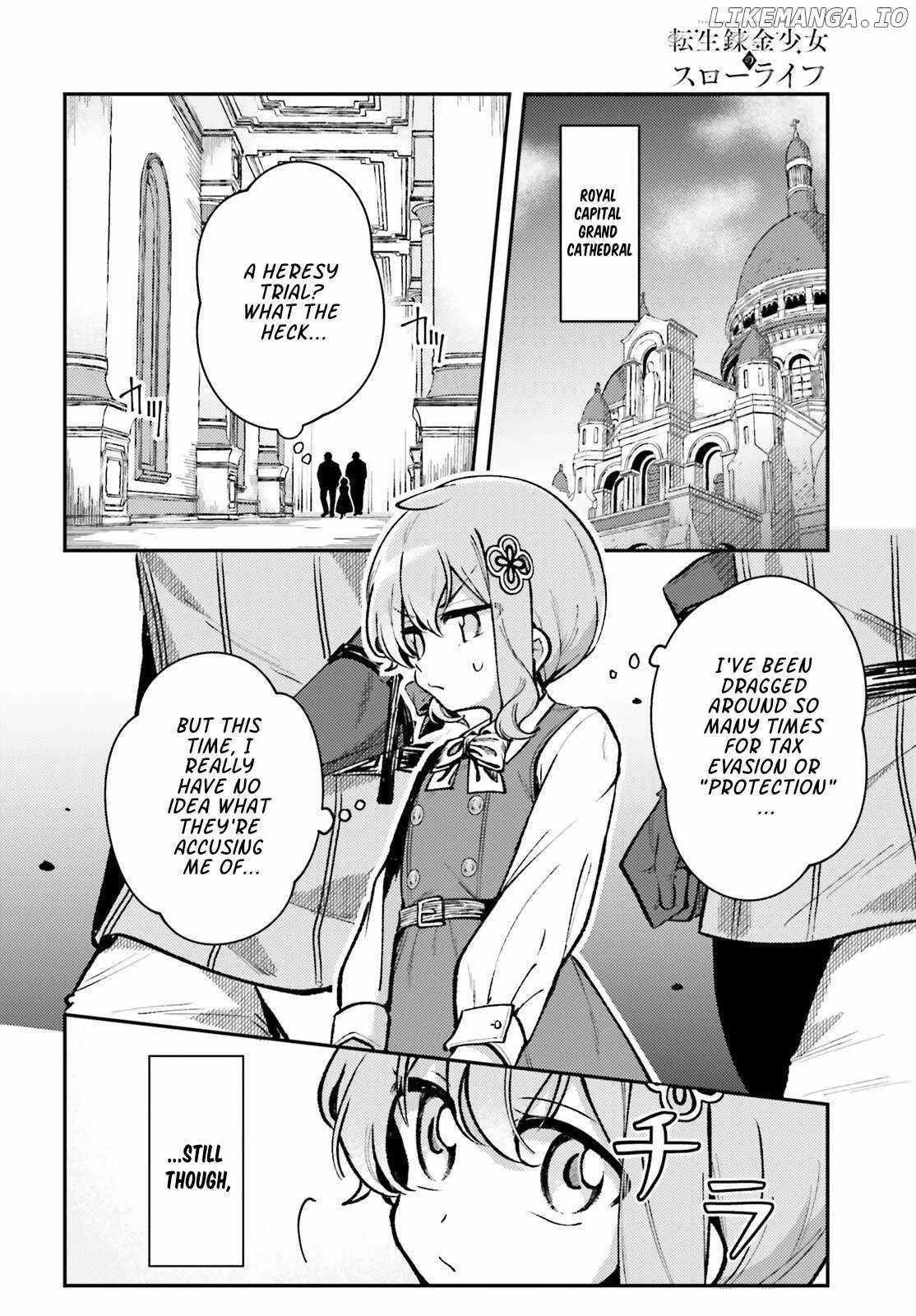 Reincarnated Alchemy Girl's Slow Life Chapter 11 page 2
