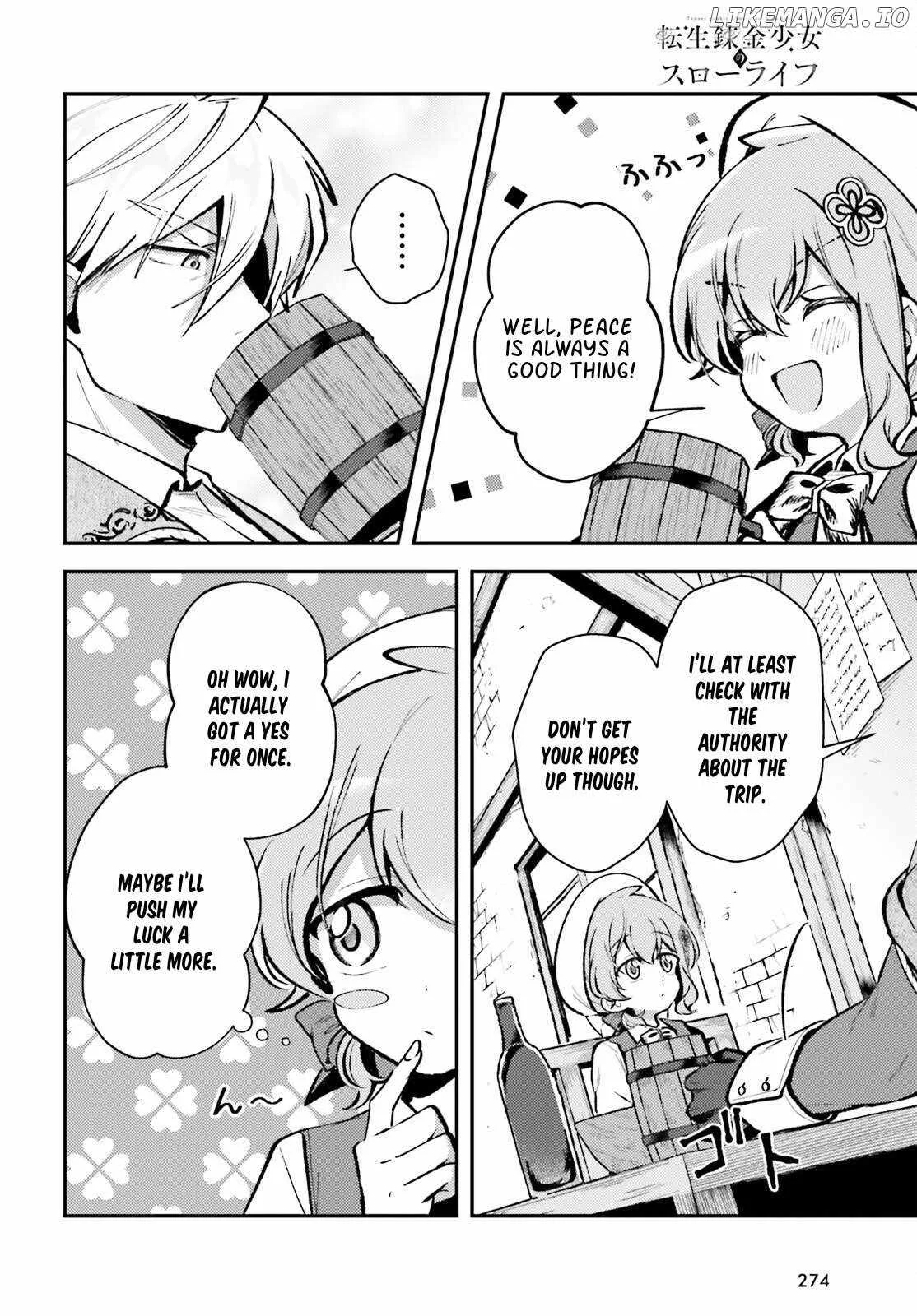 Reincarnated Alchemy Girl's Slow Life Chapter 12 page 6
