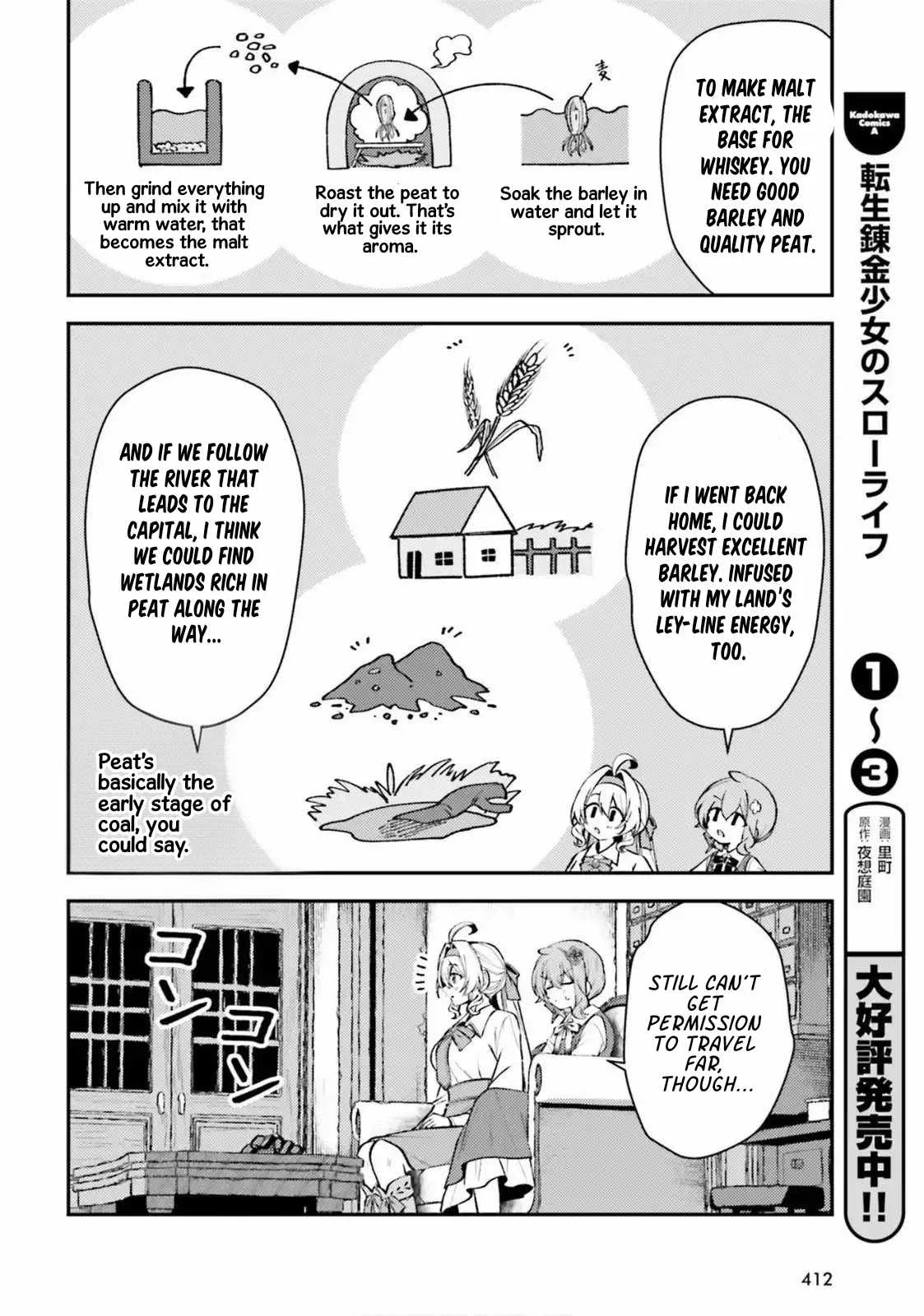 Reincarnated Alchemy Girl's Slow Life Chapter 20 page 4
