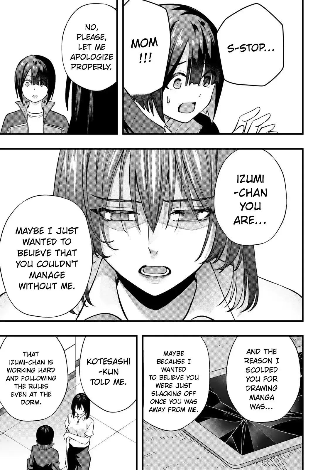 Don't touch Kotesashi Chapter 136 page 16