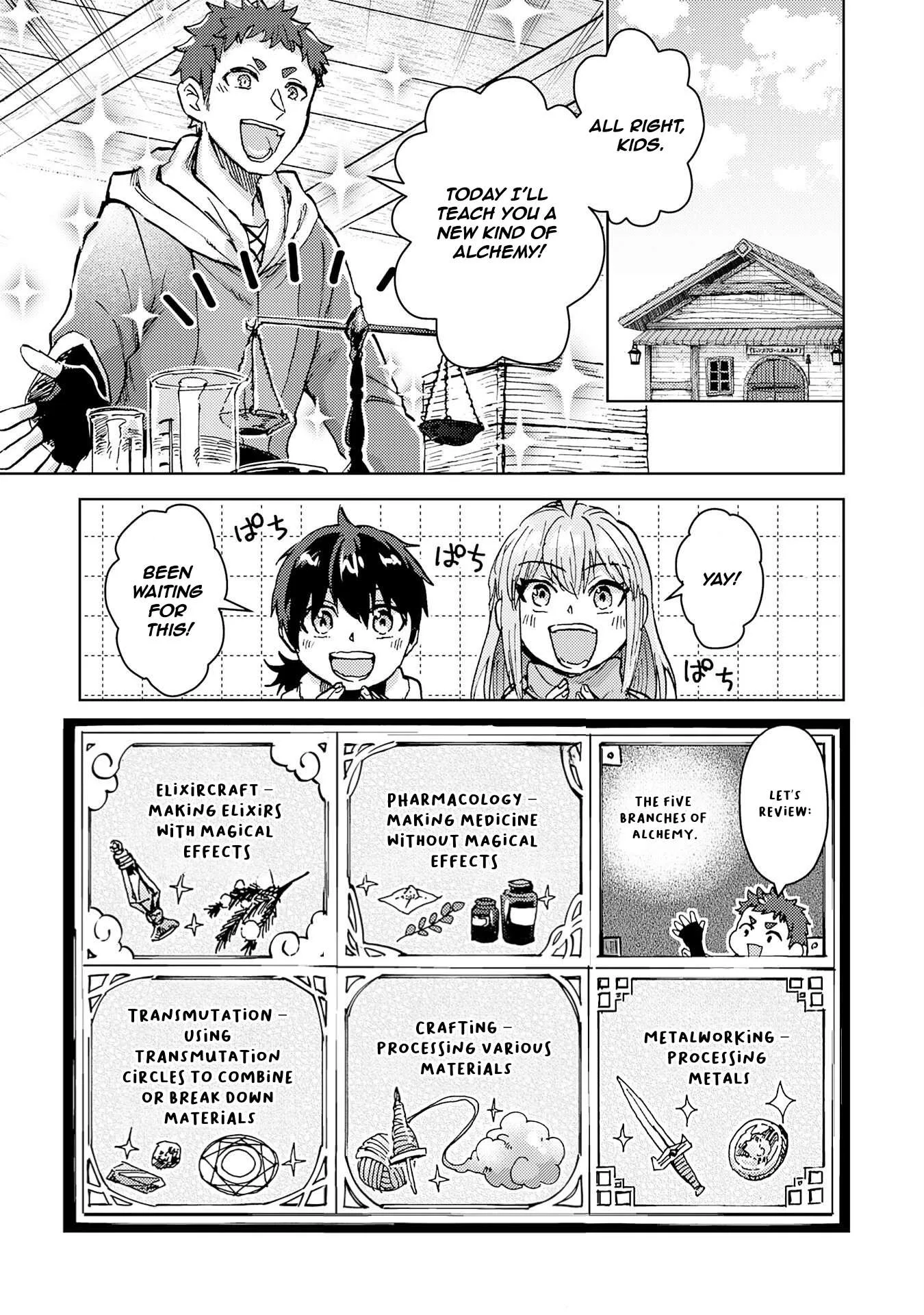 The Genius Alchemist Who Loves Hard Work Chapter 7 page 8